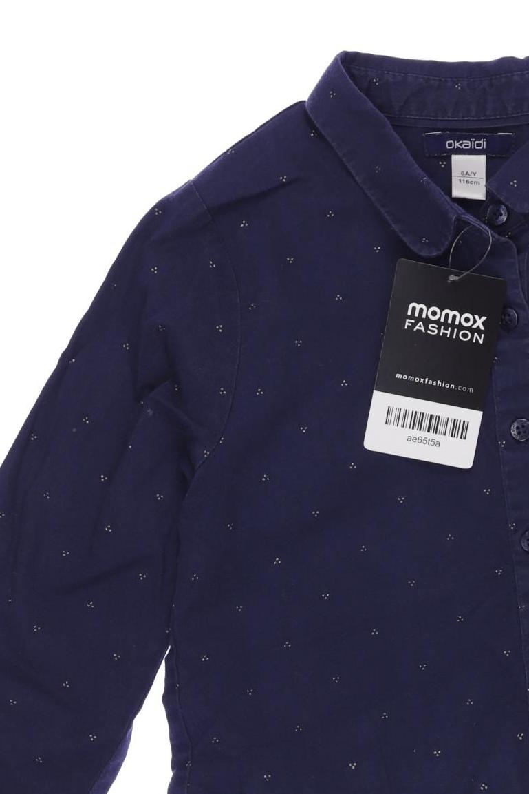 Thumbnail - Okaidi Mädchen Kleid, marineblau, Gr. 116