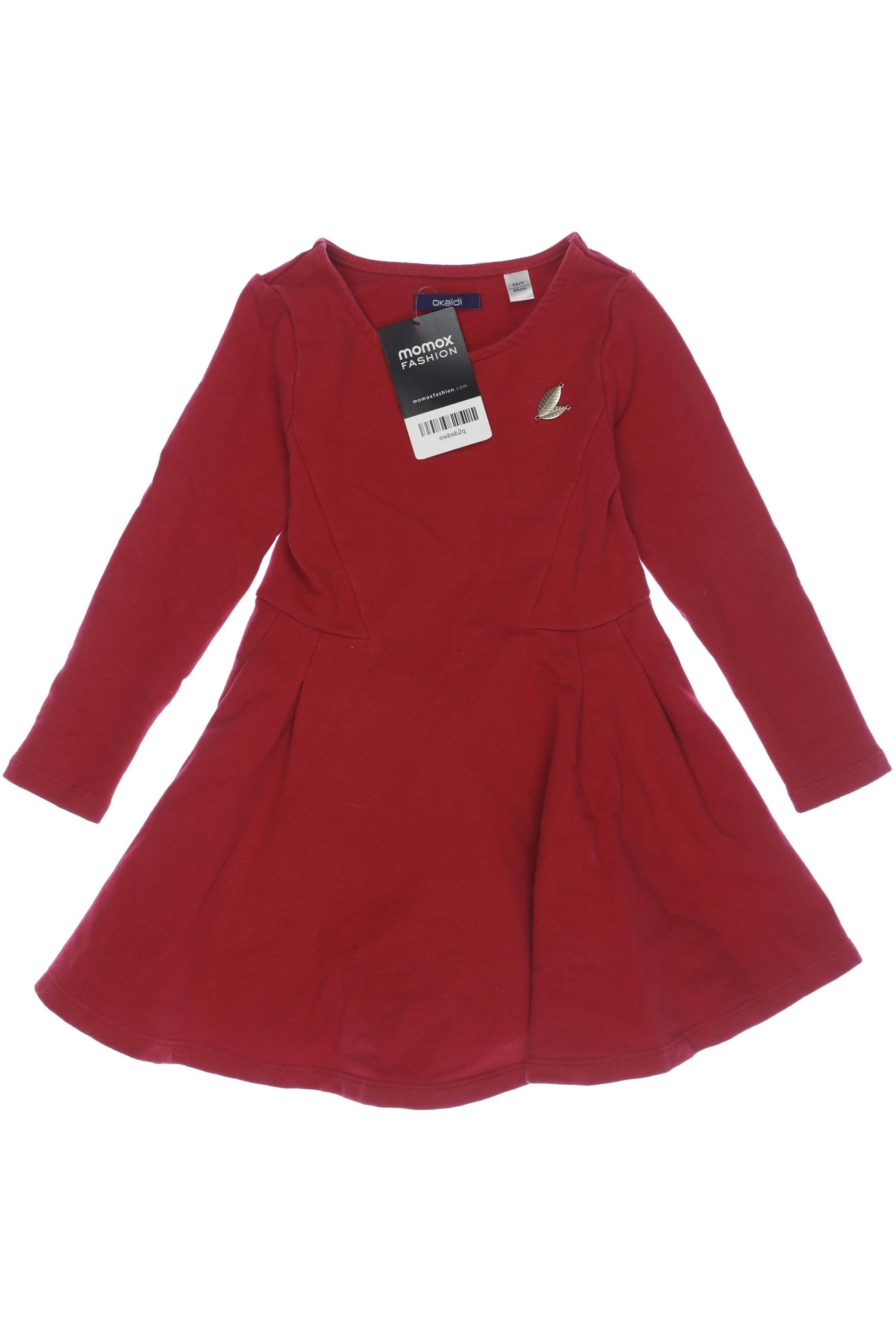 

Okaidi Damen Kleid, rot, Gr. 98