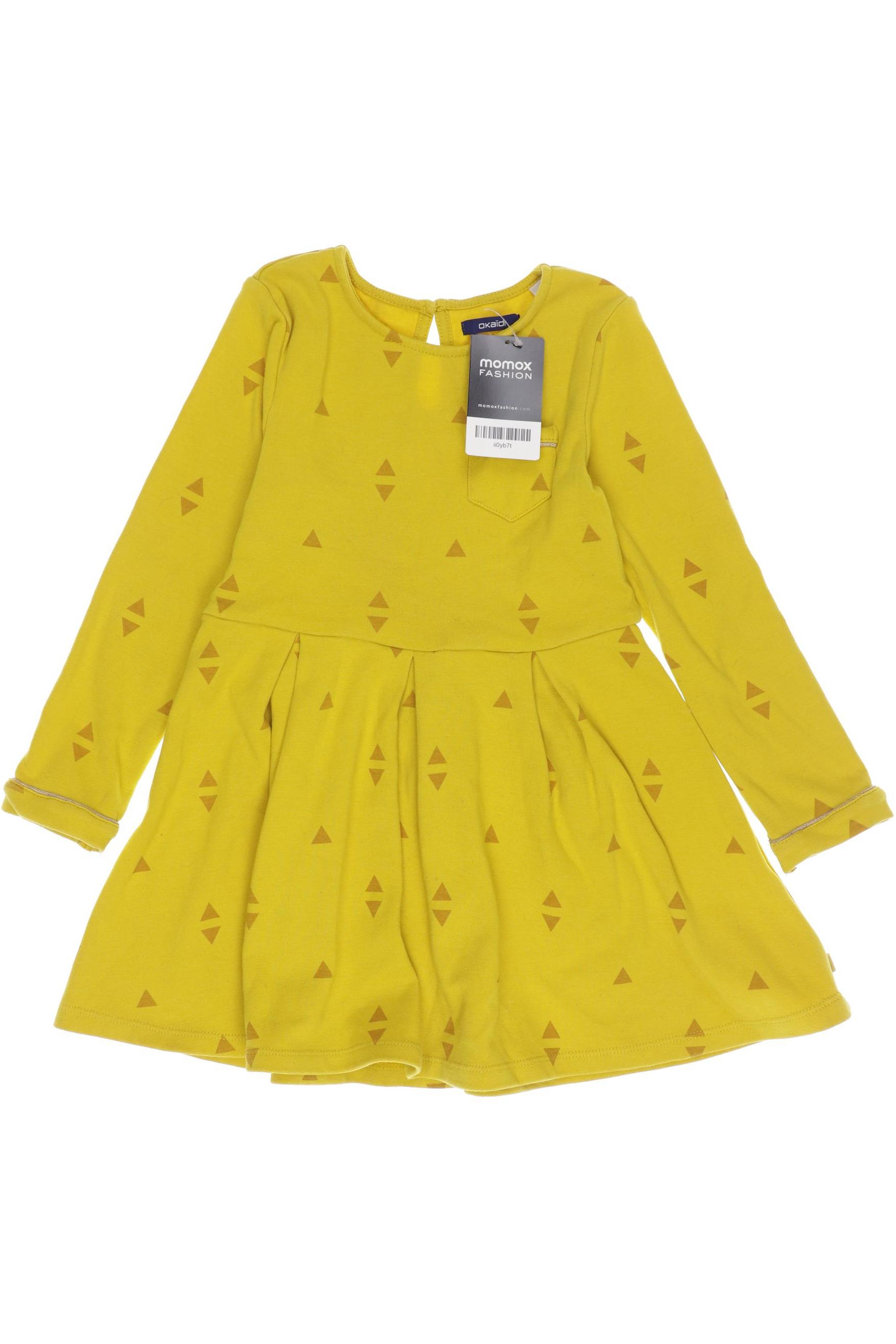 

Okaidi Damen Kleid, gelb, Gr. 110