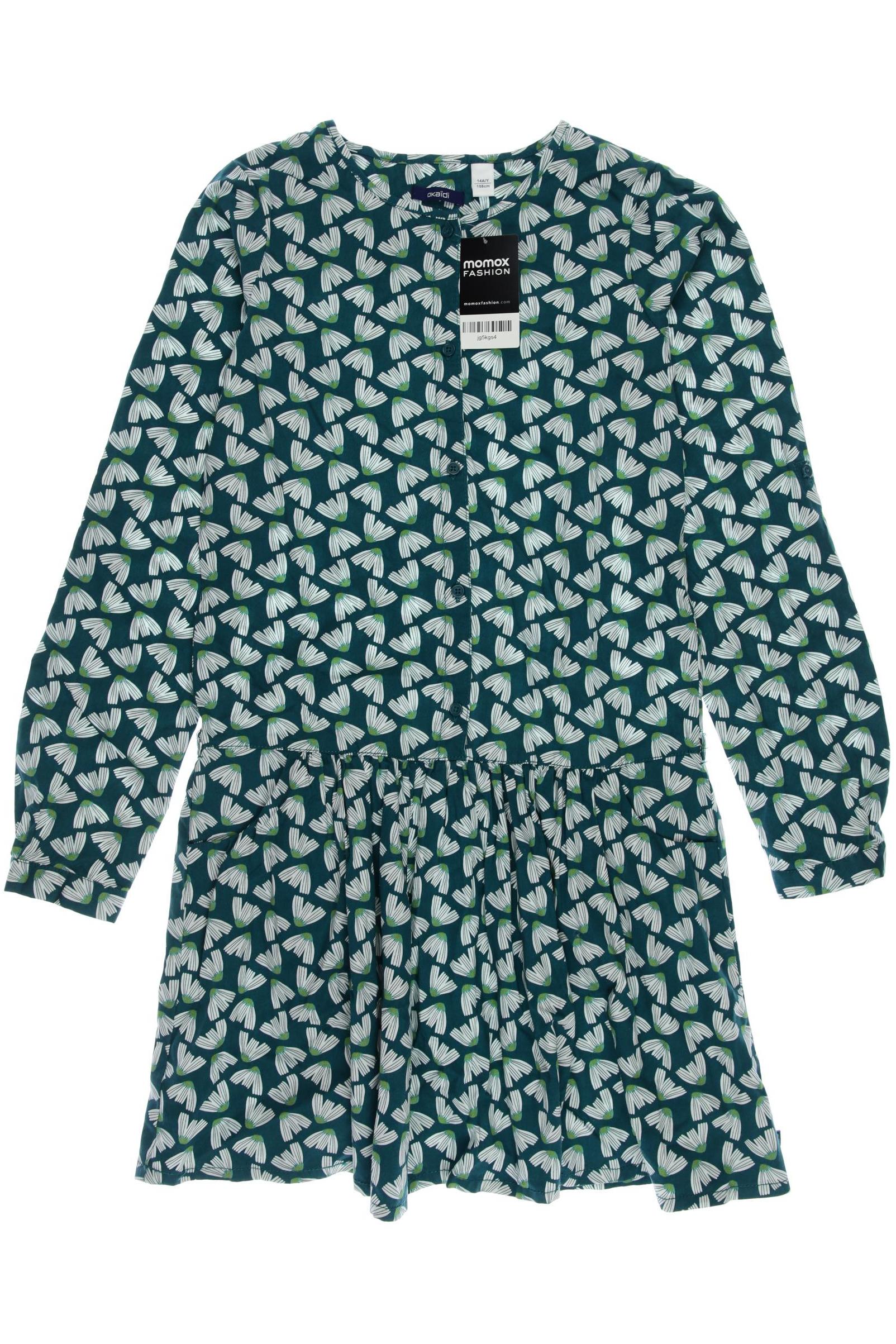 

Okaidi Mädchen Kleid, grün, Gr. 14