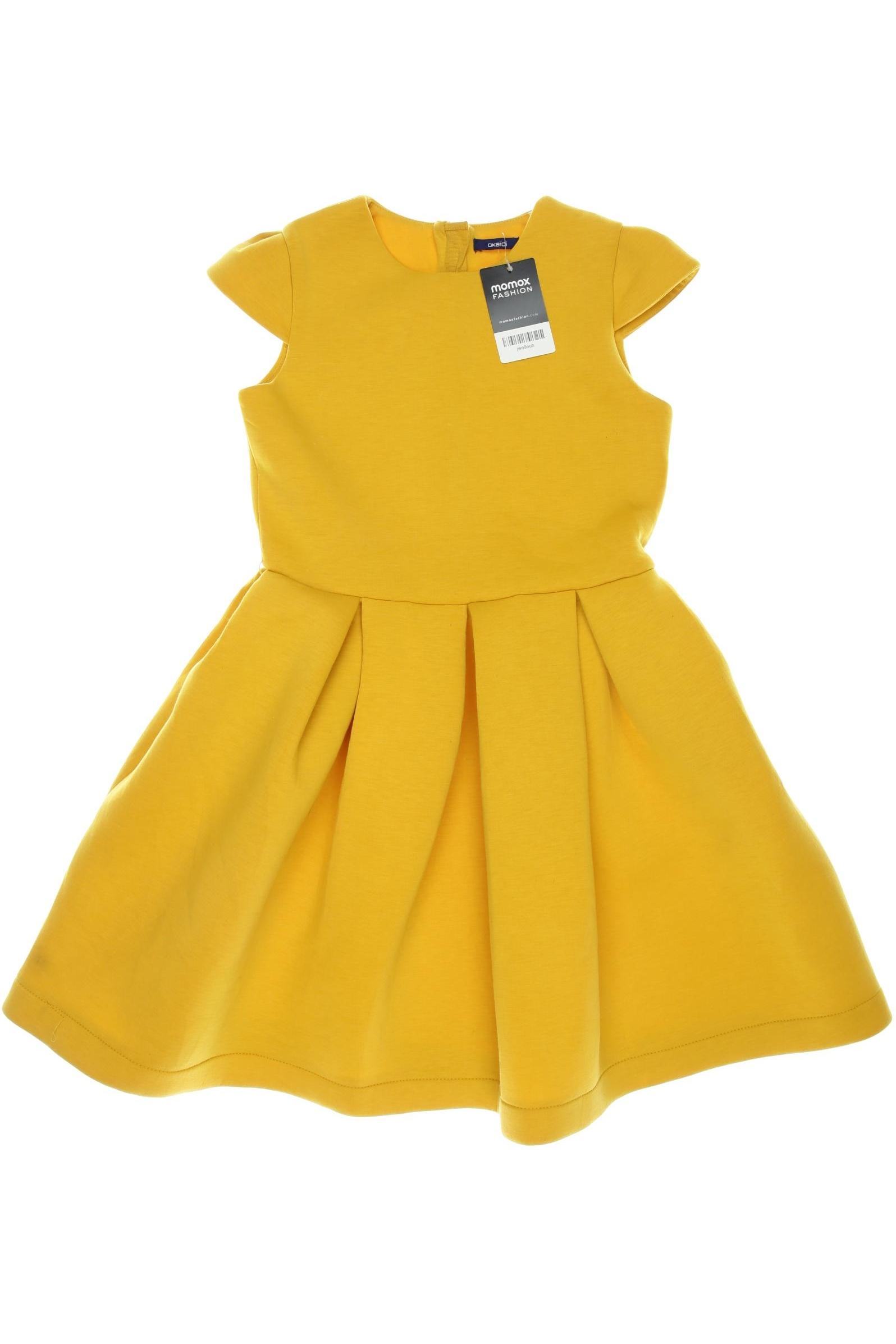 

Okaidi Mädchen Kleid, gelb, Gr. 158
