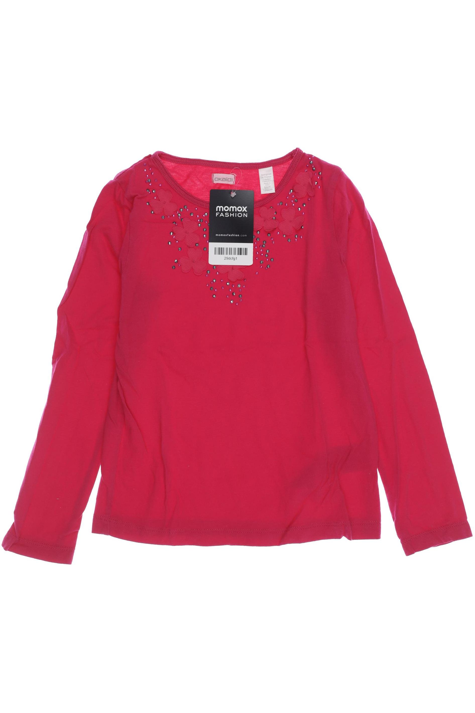

Okaidi Damen Langarmshirt, pink, Gr. 122