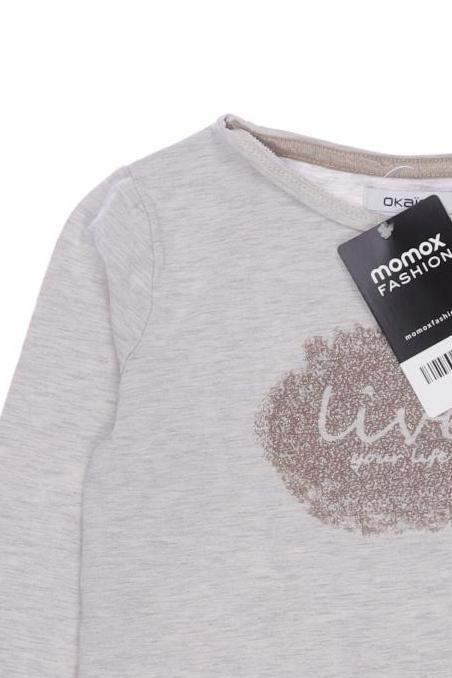 Thumbnail - Okaidi Mädchen Langarmshirt, grau, Gr. 128