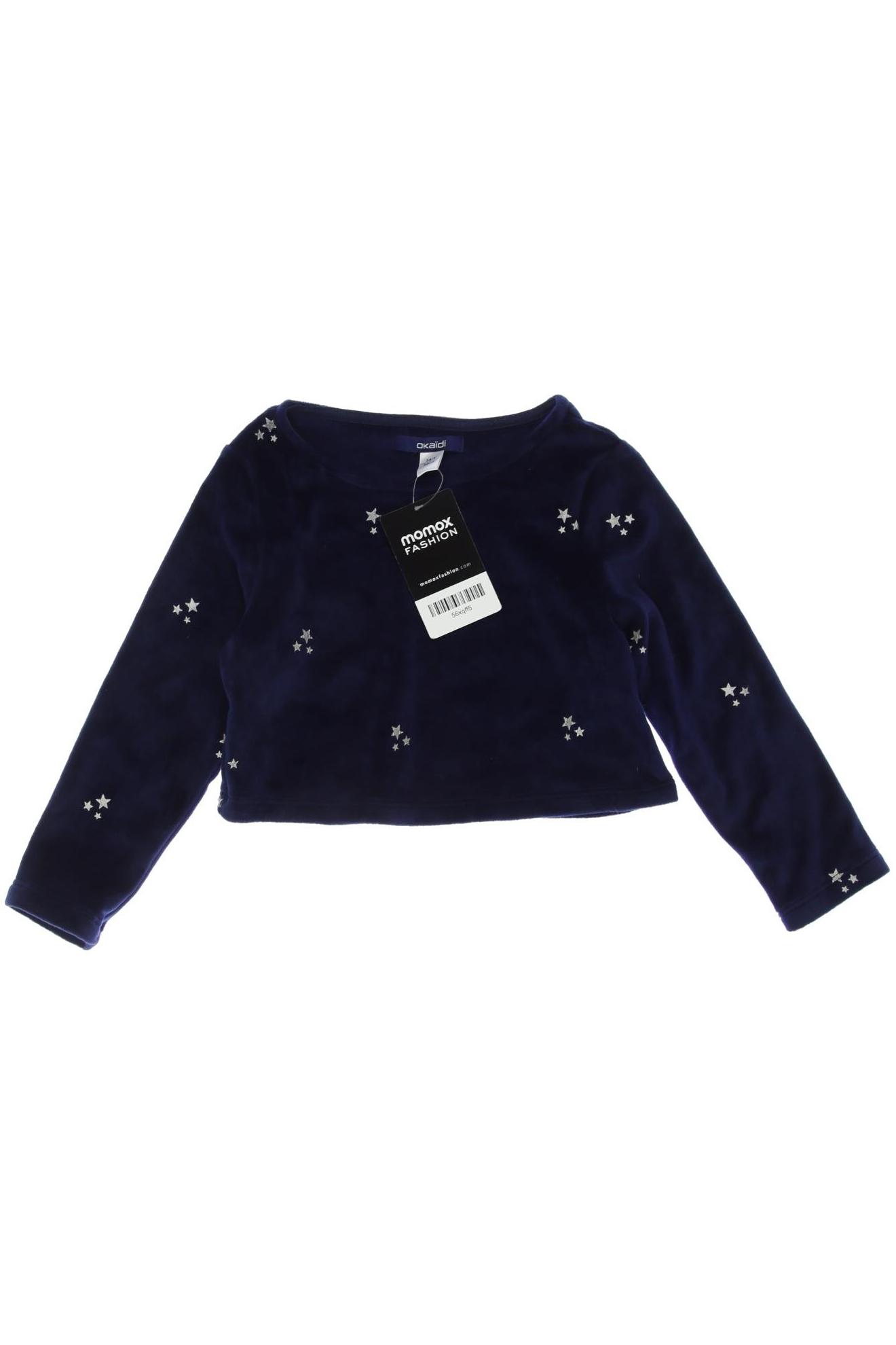 

Okaidi Damen Langarmshirt, marineblau, Gr. 98