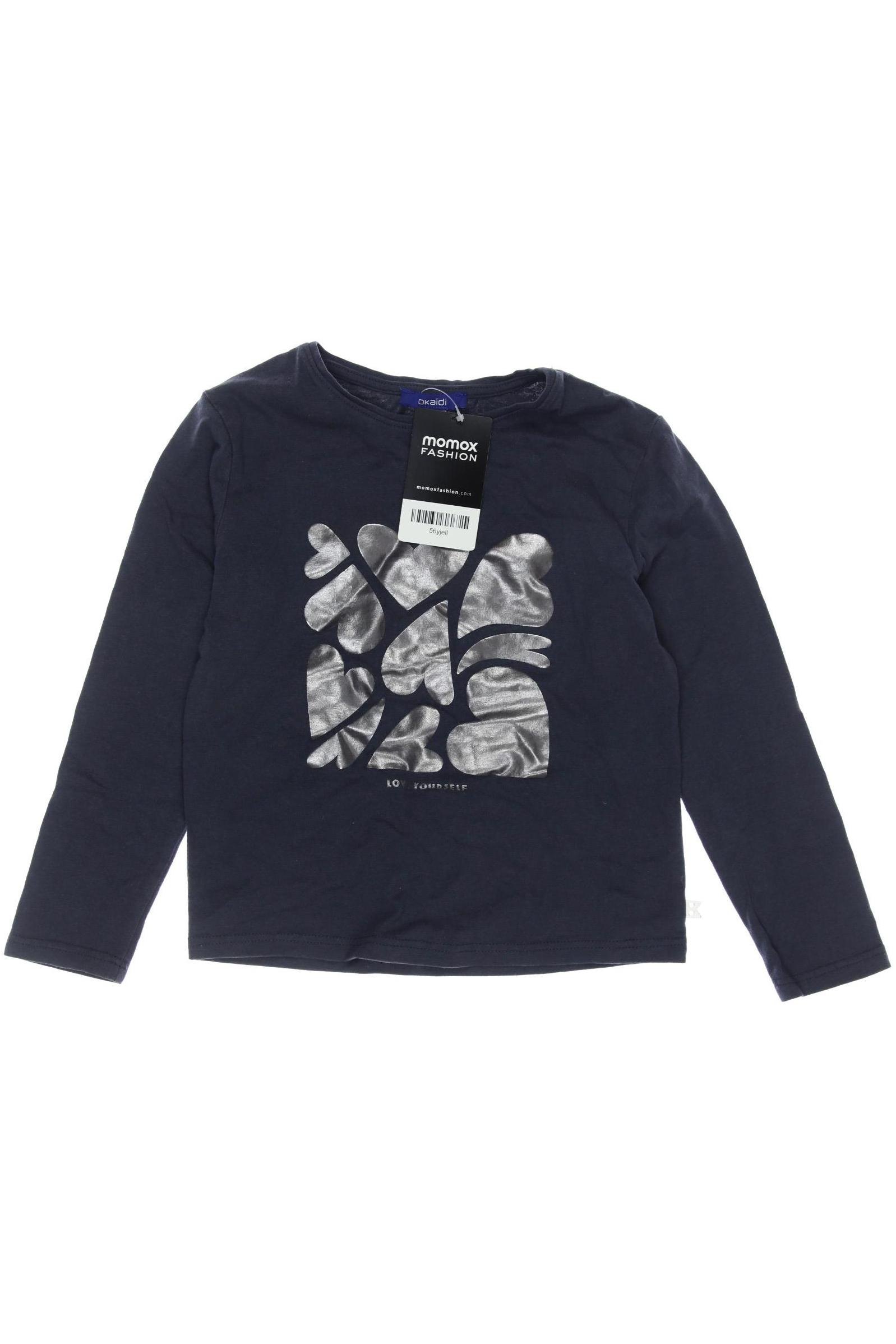 

Okaidi Damen Langarmshirt, grau, Gr. 116