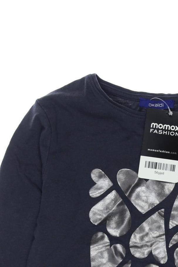 Thumbnail - Okaidi Mädchen Langarmshirt, grau, Gr. 116