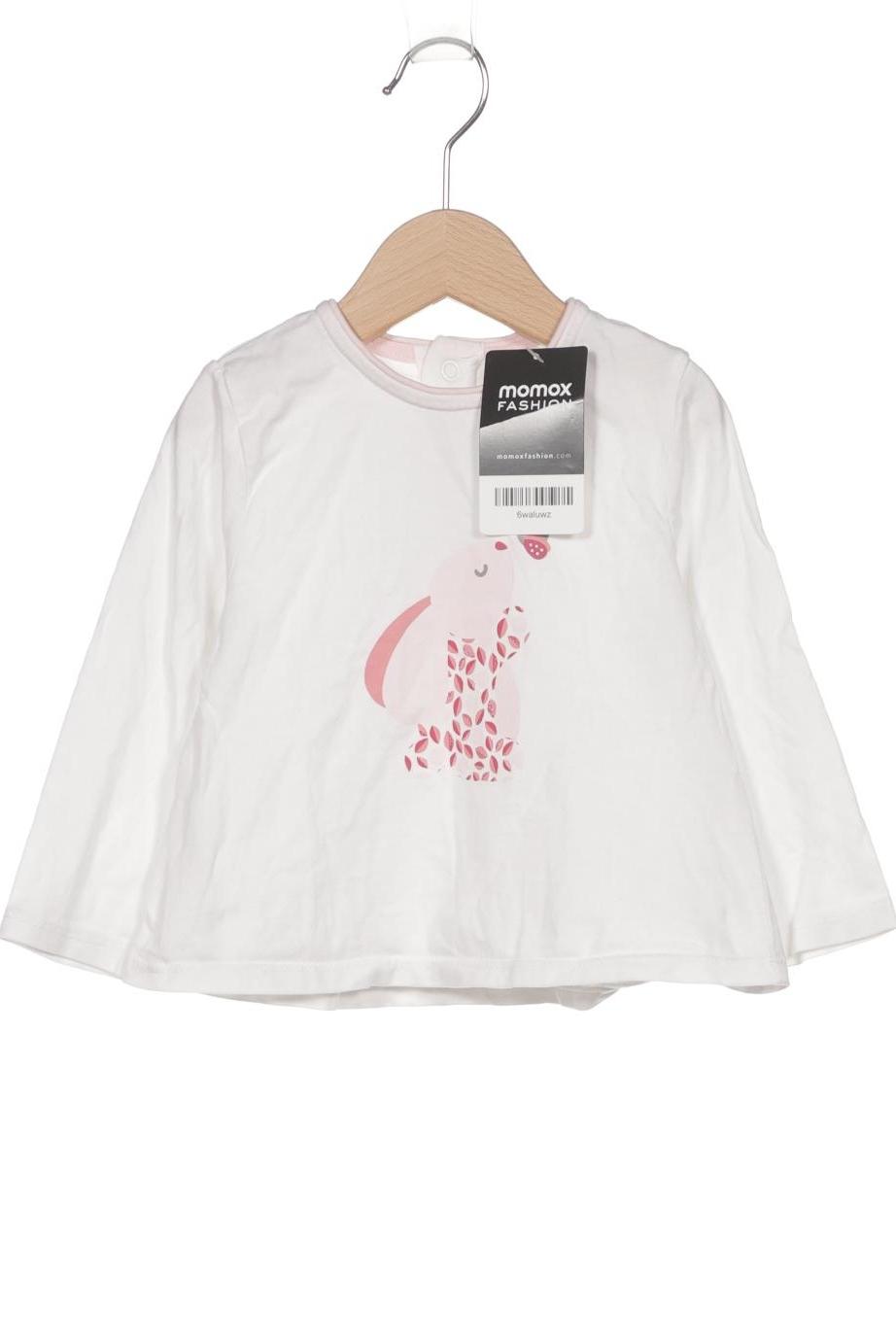 

Okaidi Damen Langarmshirt, weiß, Gr. 80