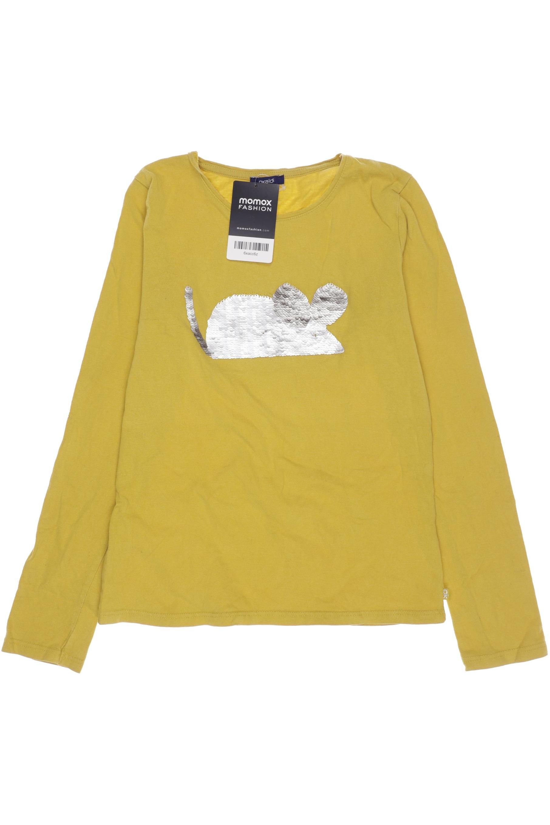 

Okaidi Damen Langarmshirt, gelb, Gr. 152