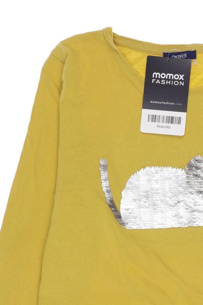 Thumbnail - Okaidi Mädchen Langarmshirt, gelb, Gr. 152