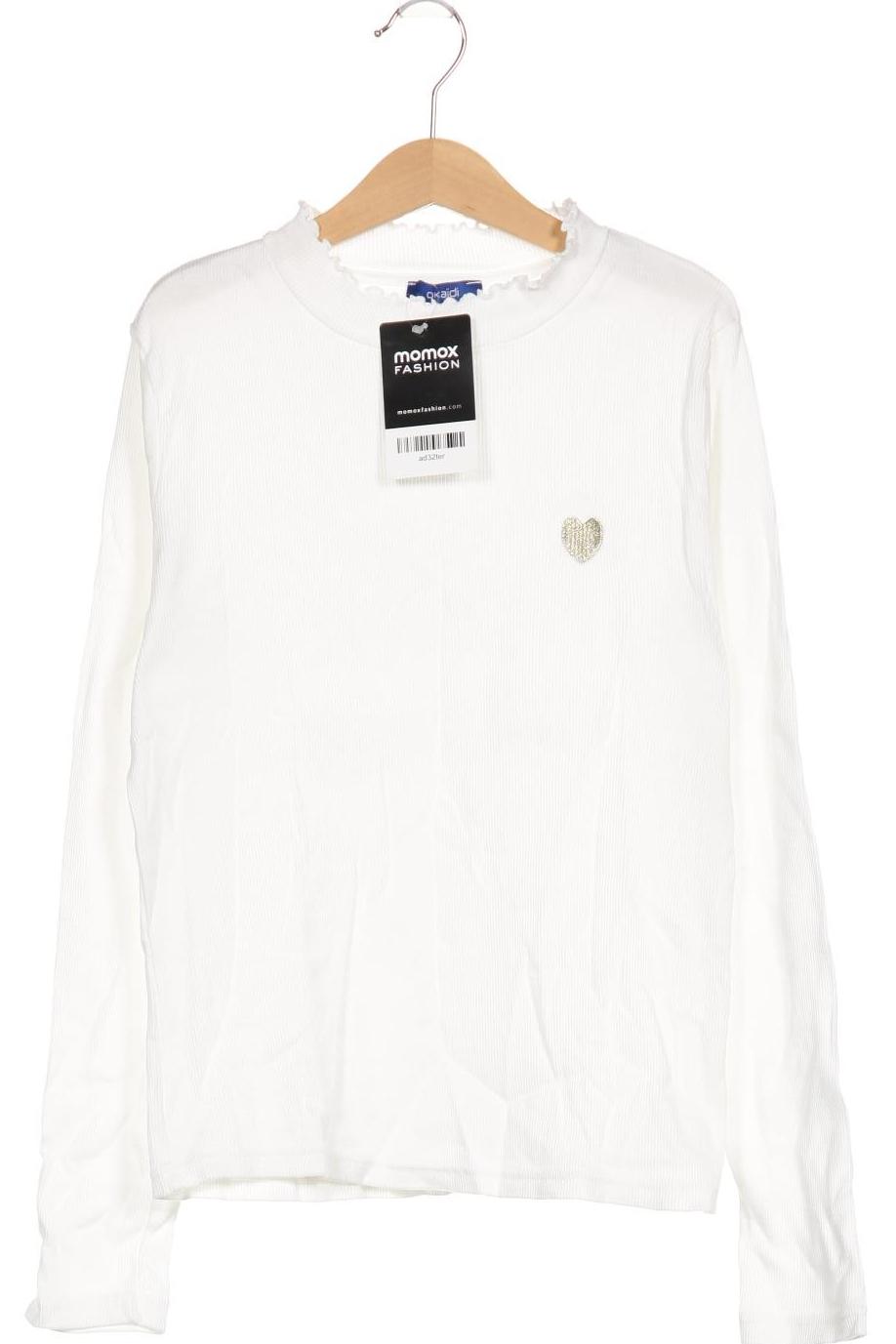 

Okaidi Damen Langarmshirt, weiß, Gr. 152