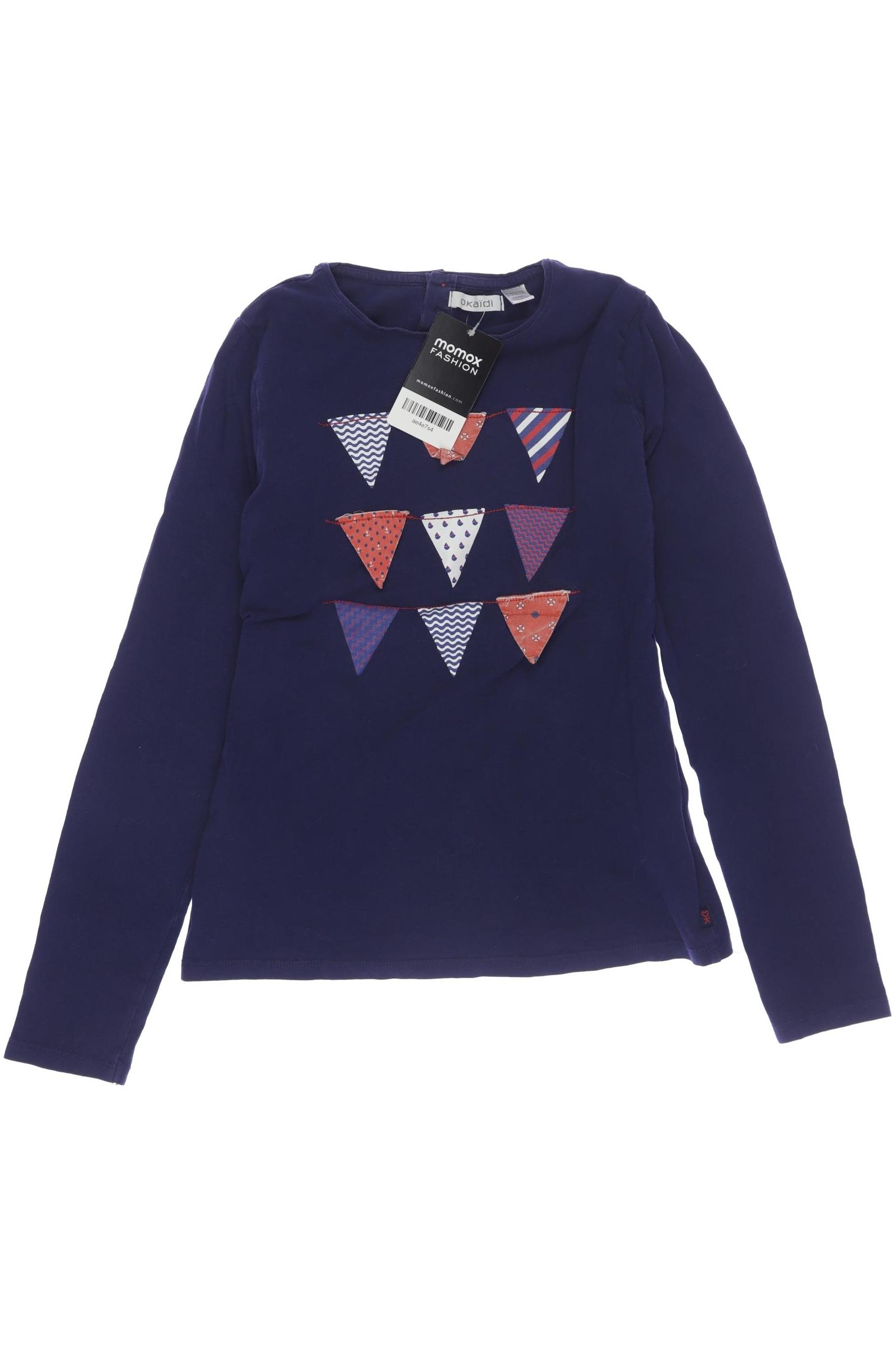 

Okaidi Damen Langarmshirt, marineblau, Gr. 158