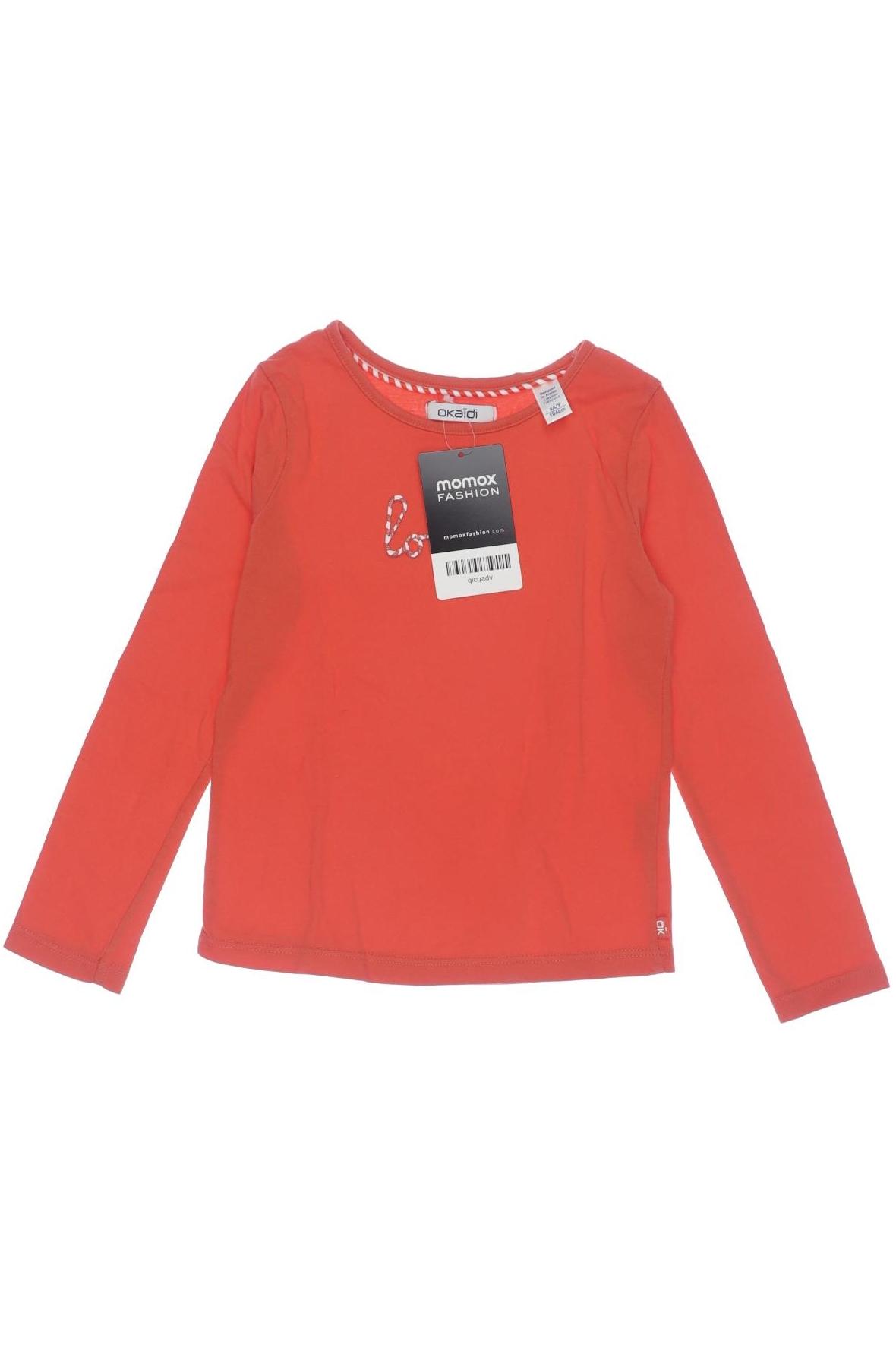 

Okaidi Mädchen Langarmshirt, rot, Gr. 104