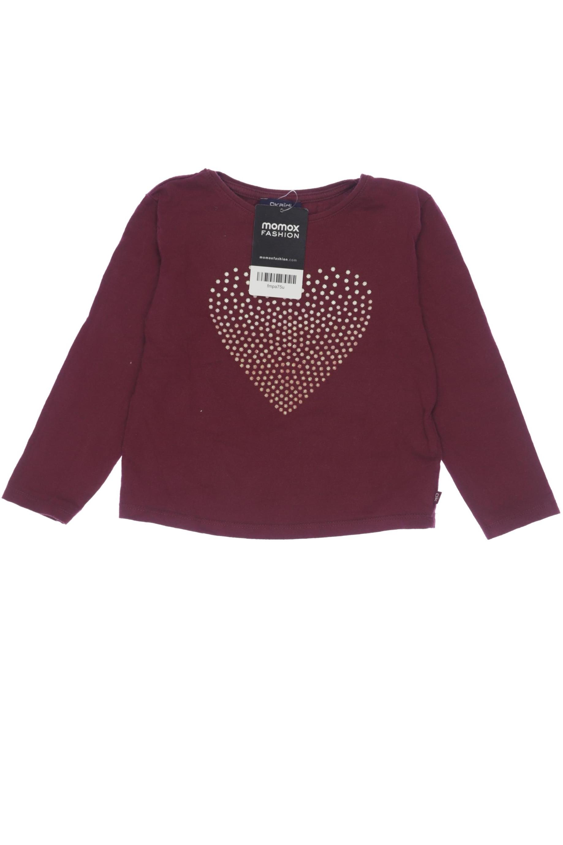 

Okaidi Damen Langarmshirt, bordeaux, Gr. 104