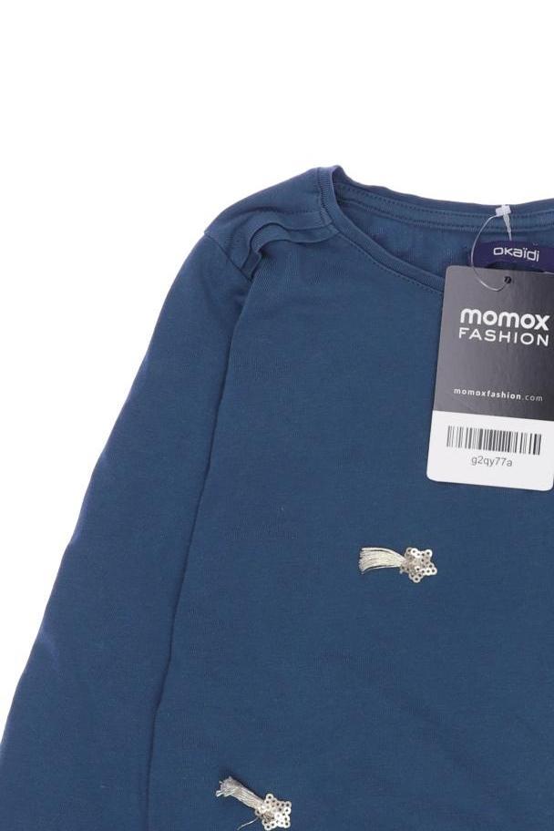 Thumbnail - Okaidi Mädchen Langarmshirt, türkis, Gr. 128