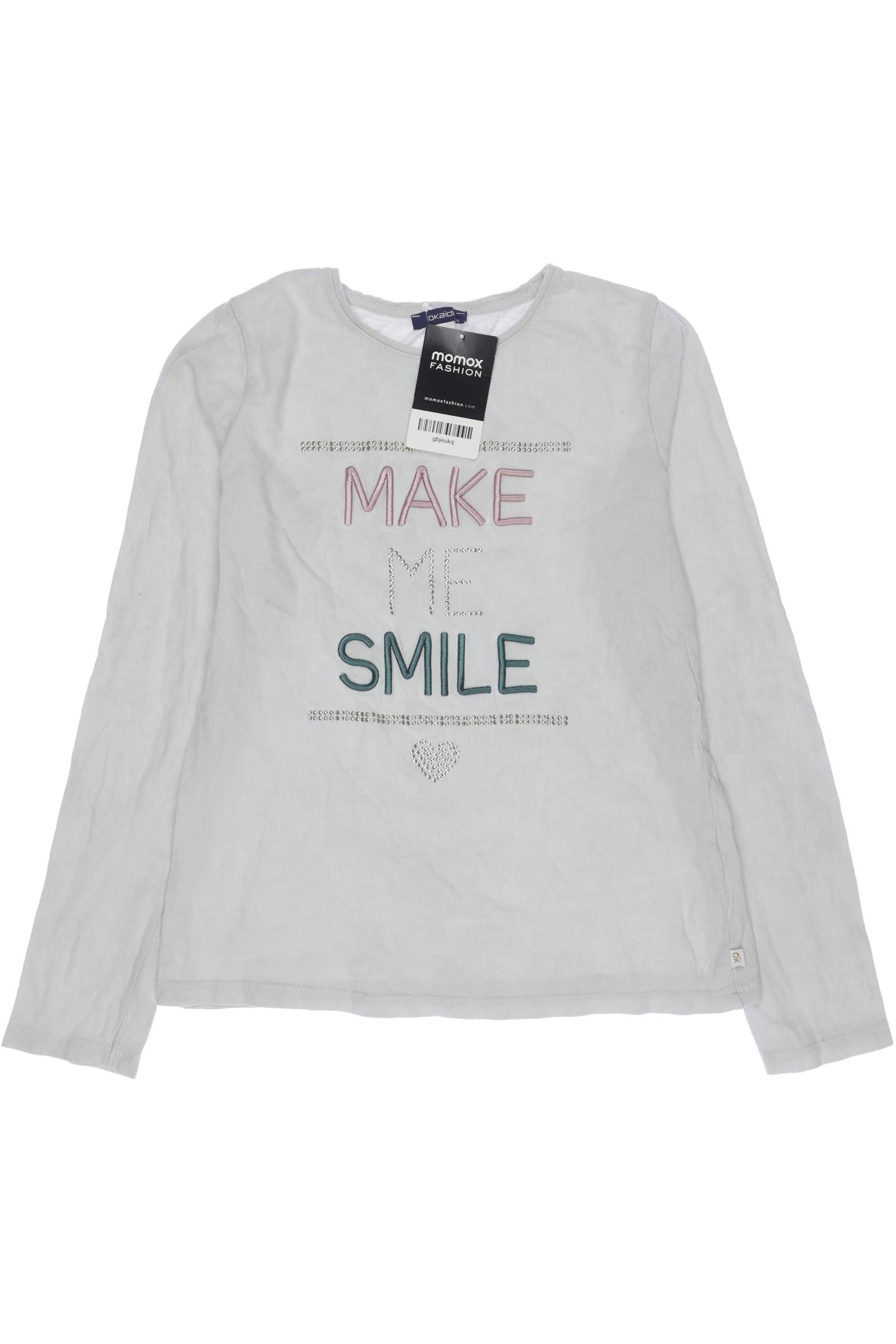 

Okaidi Damen Langarmshirt, grau, Gr. 152