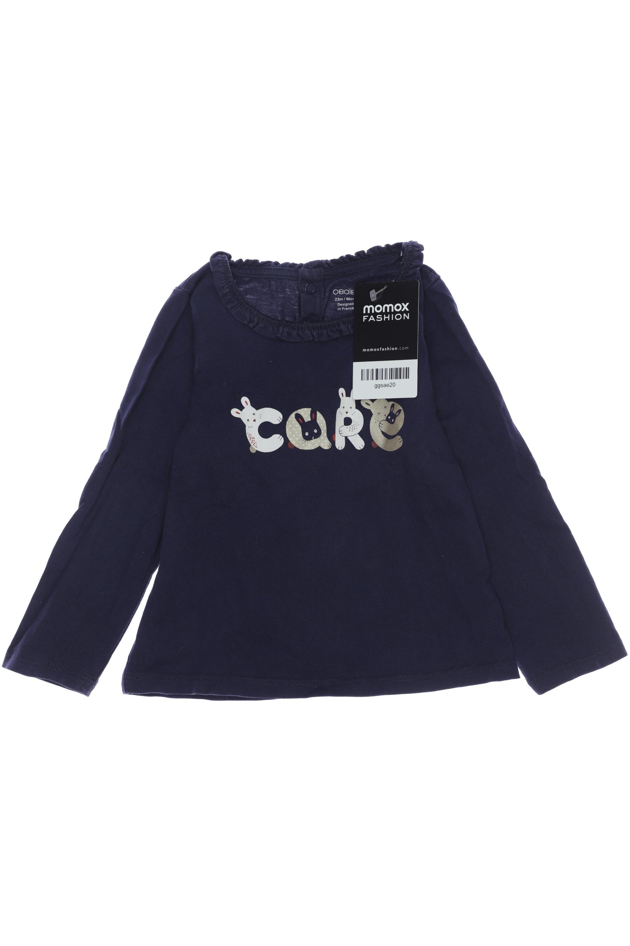 

Okaidi Damen Langarmshirt, marineblau, Gr. 86
