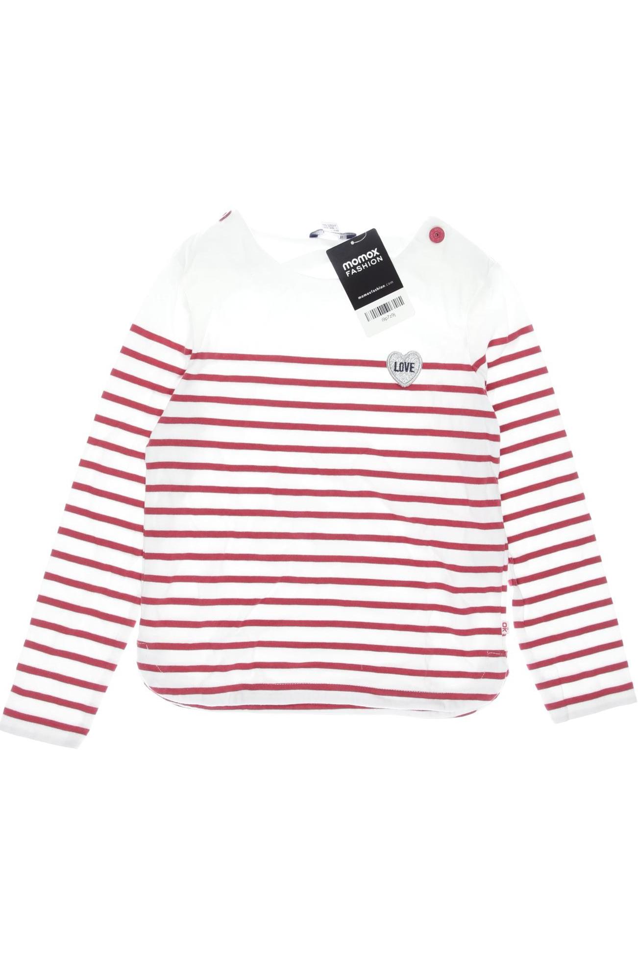 

Okaidi Damen Langarmshirt, weiß, Gr. 128