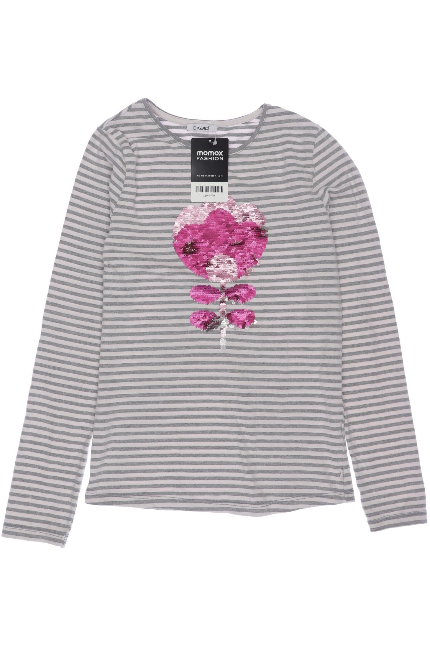 

Okaidi Damen Langarmshirt, grau, Gr. 146
