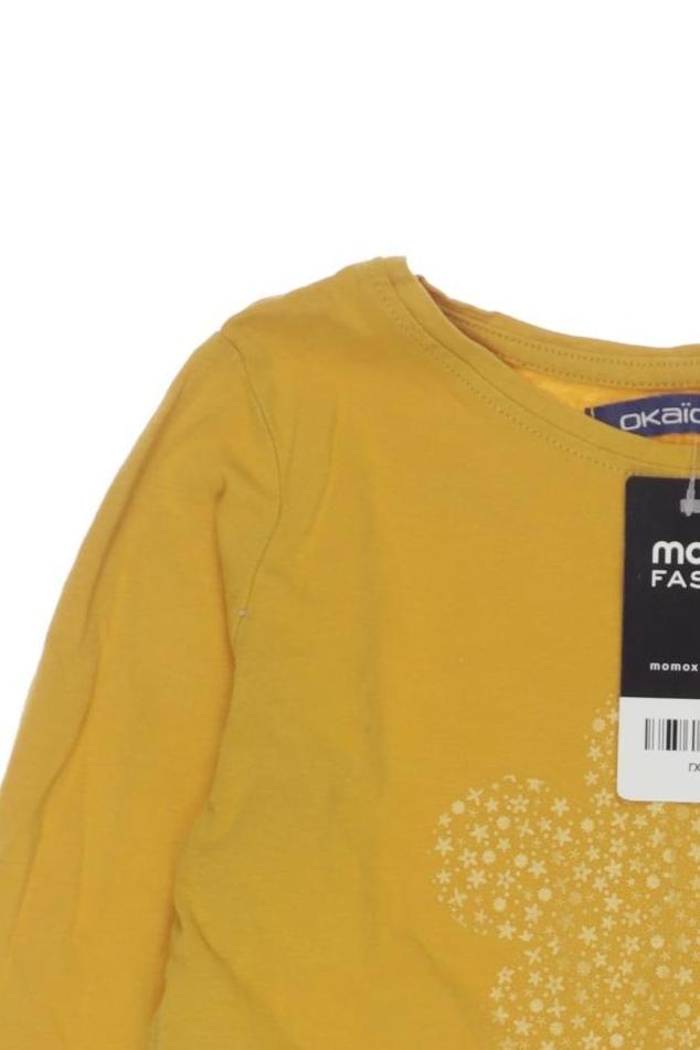 Thumbnail - Okaidi Mädchen Langarmshirt, gelb, Gr. 98