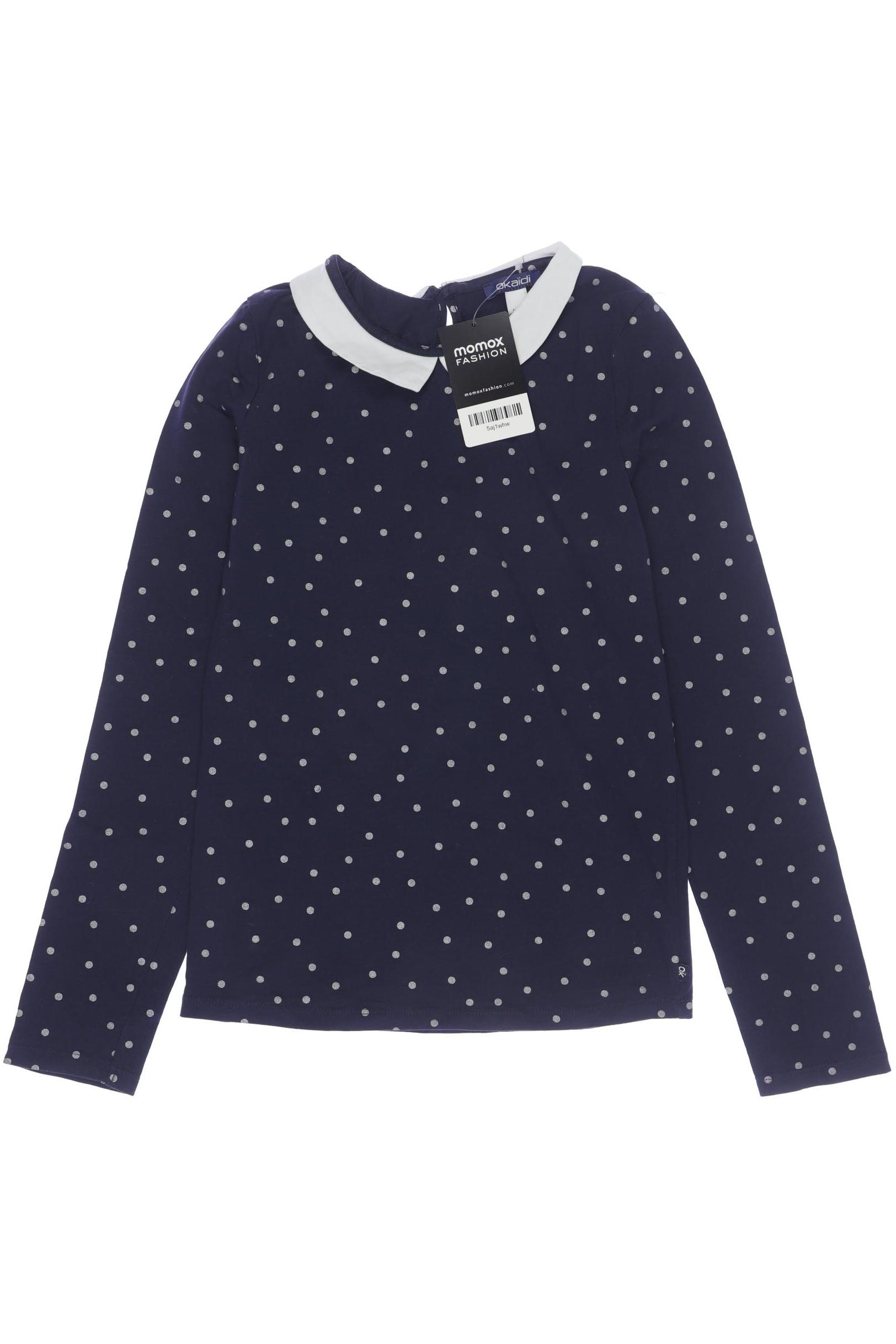 

Okaidi Mädchen Langarmshirt, marineblau, Gr. 152