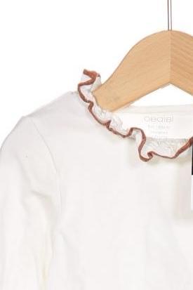 Thumbnail - Okaidi Mädchen Langarmshirt, cremeweiß, Gr. 68