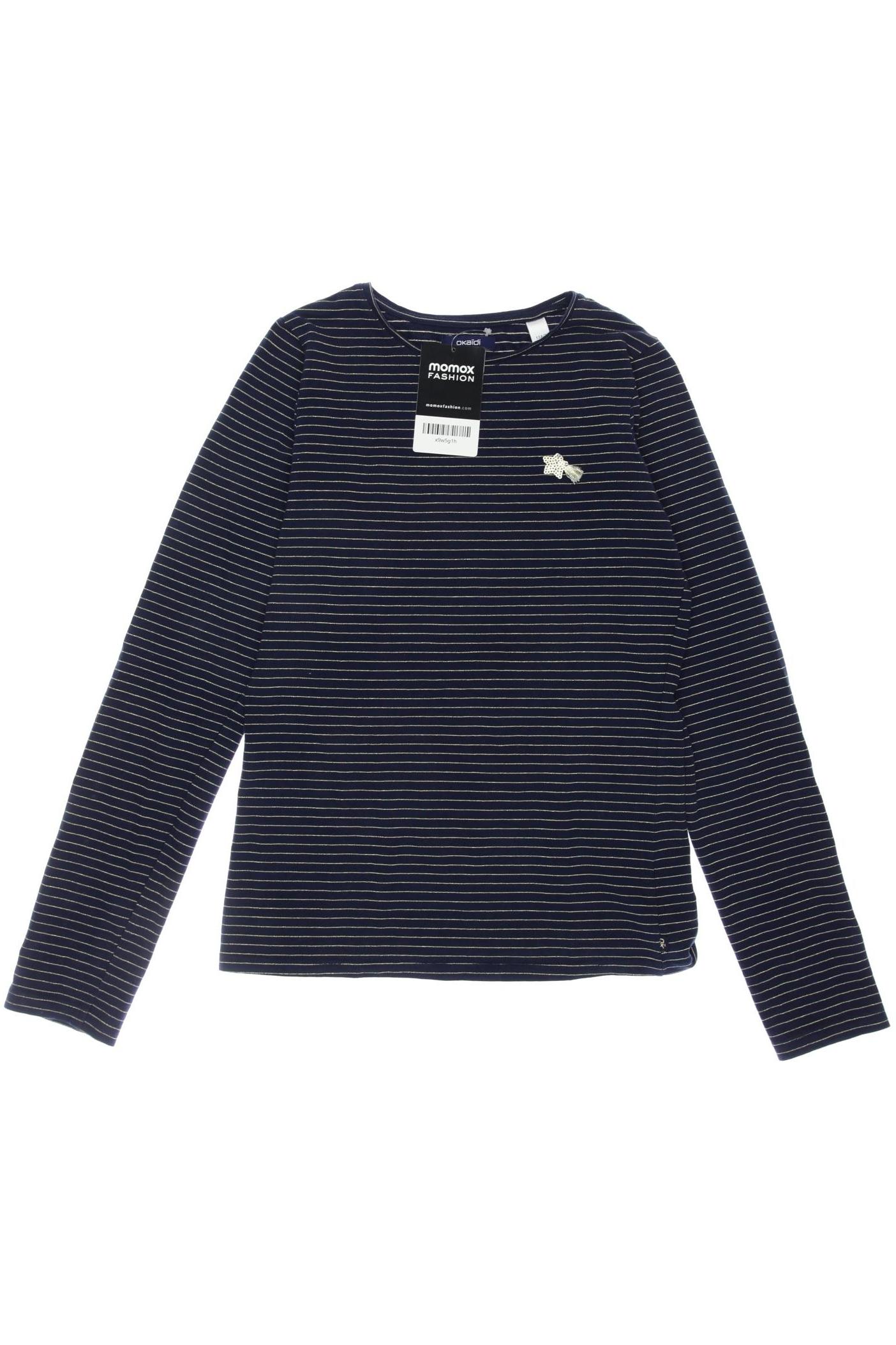 

Okaidi Damen Langarmshirt, marineblau, Gr. 152