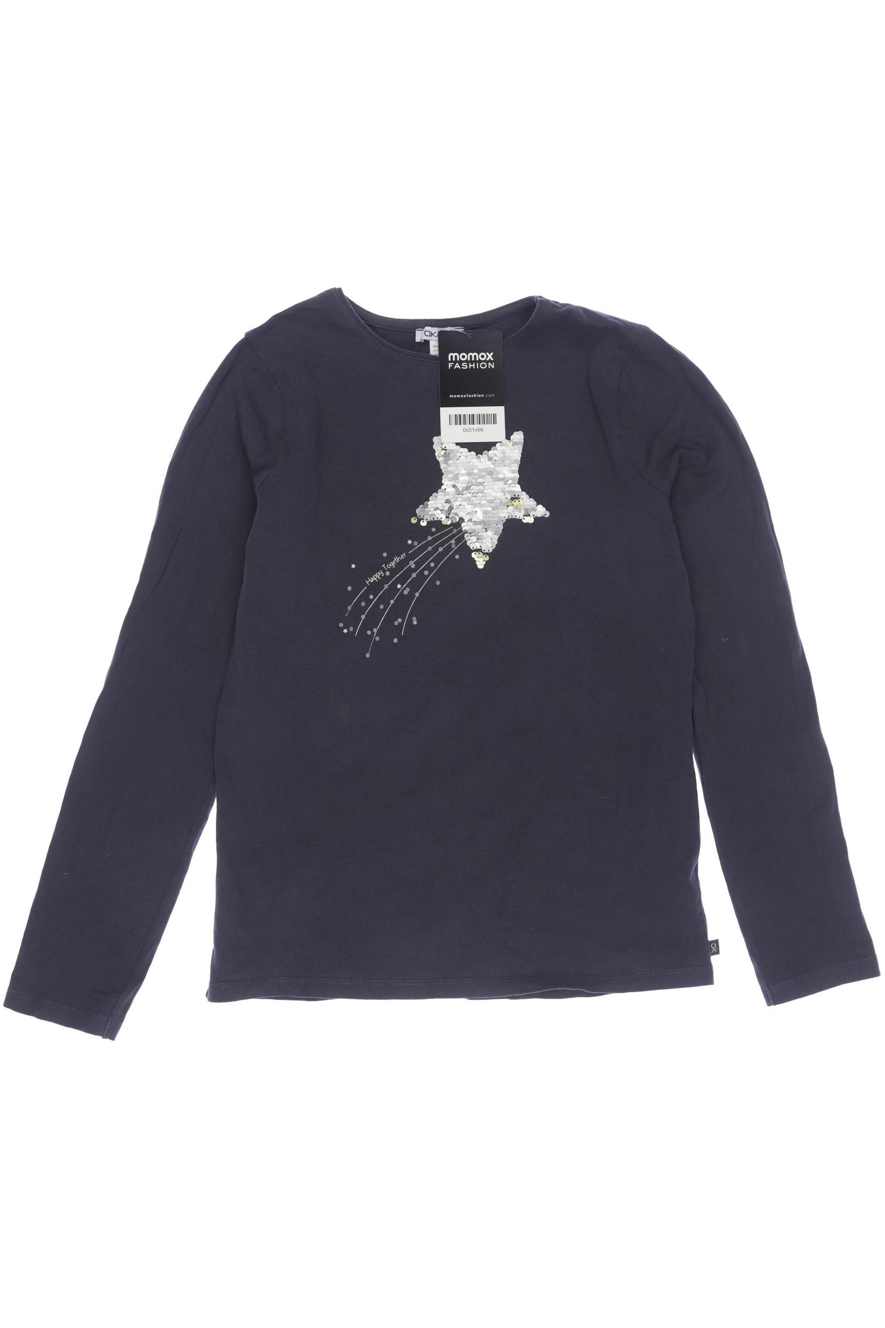 

Okaidi Mädchen Langarmshirt, grau, Gr. 158