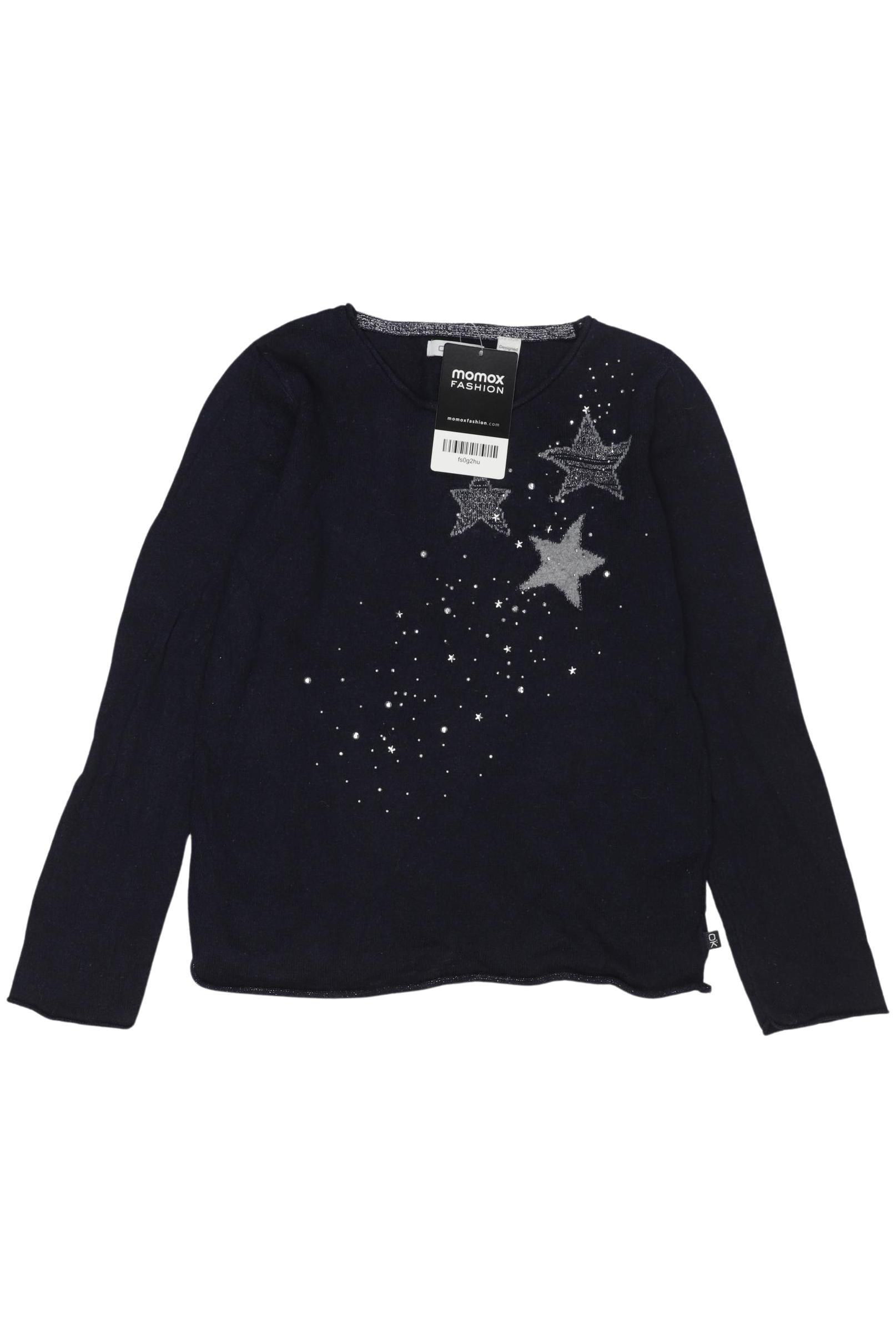 

Okaidi Mädchen Pullover, marineblau, Gr. 128