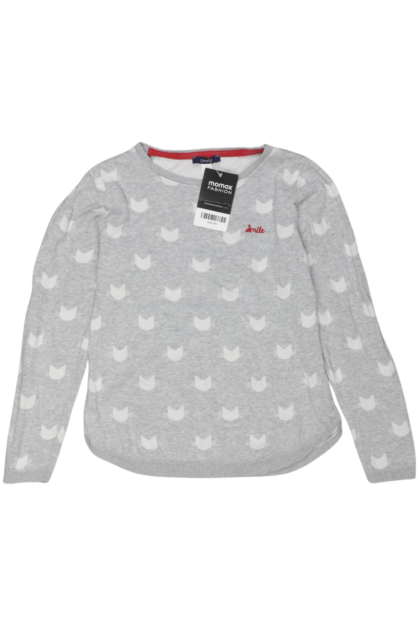 

Okaidi Mädchen Pullover, grau, Gr. 140