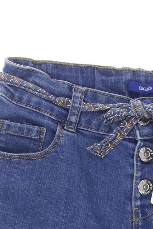 Thumbnail - Okaidi Mädchen Shorts, blau, Gr. 152