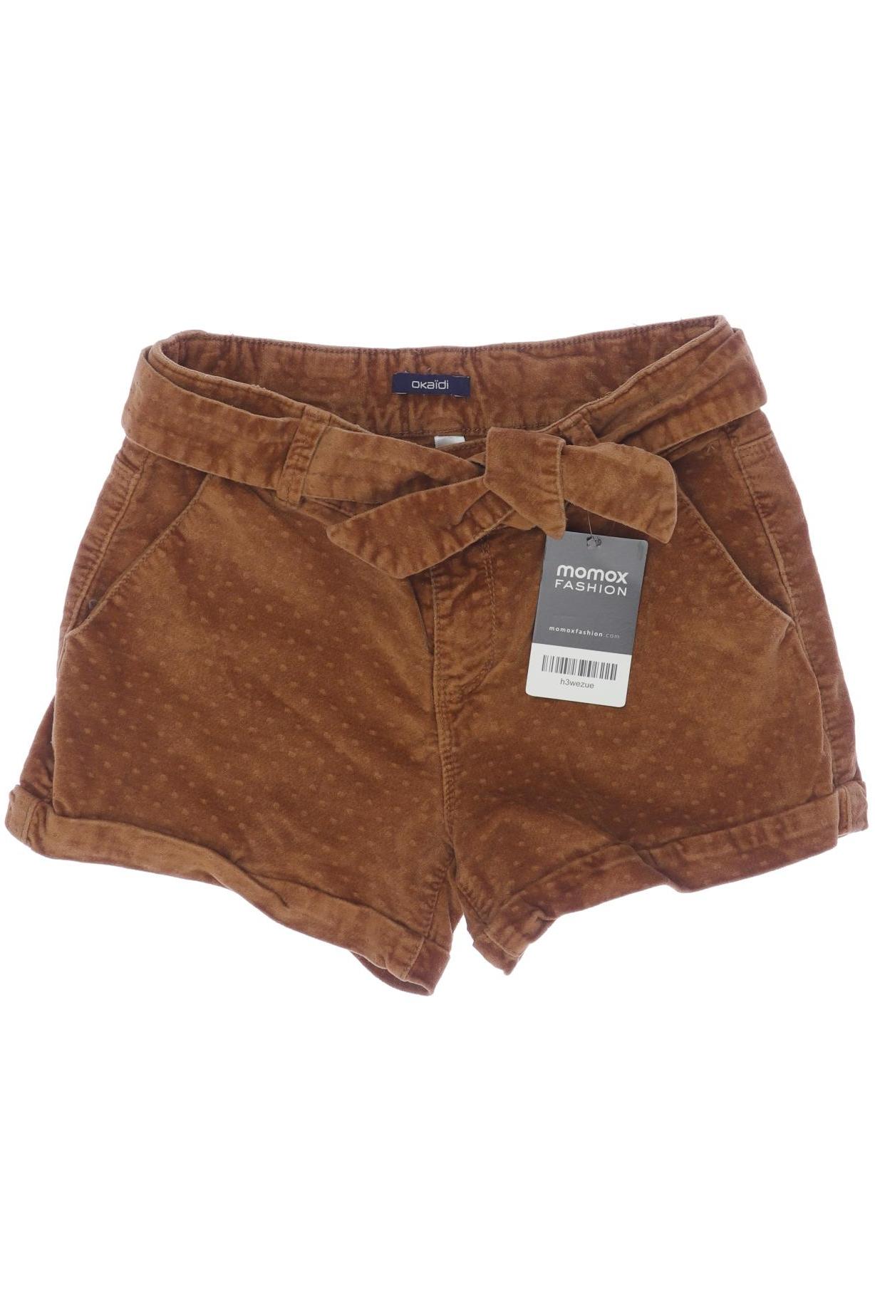 

Okaidi Damen Shorts, braun, Gr. 152