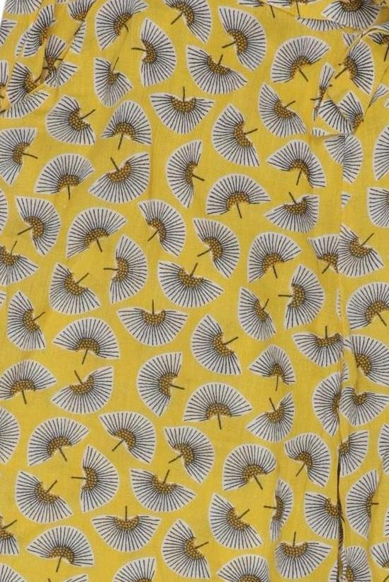 Thumbnail - Okaidi Mädchen Stoffhose, gelb, Gr. 128