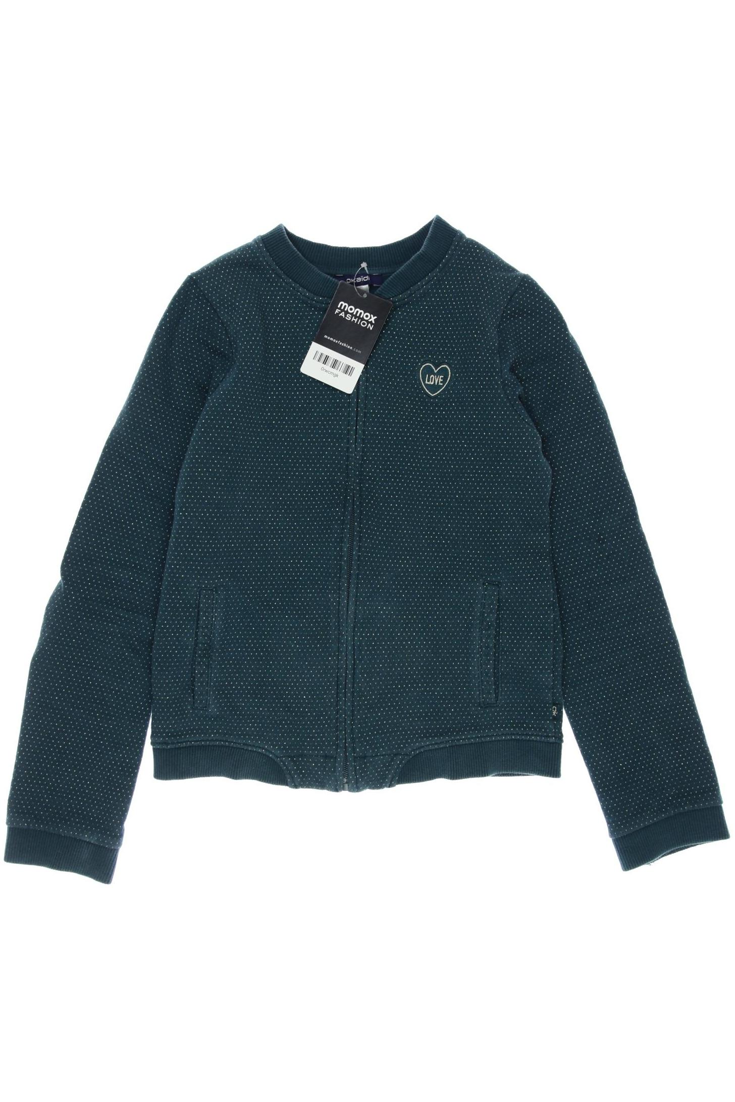 

Okaidi Damen Strickjacke, türkis, Gr. 140
