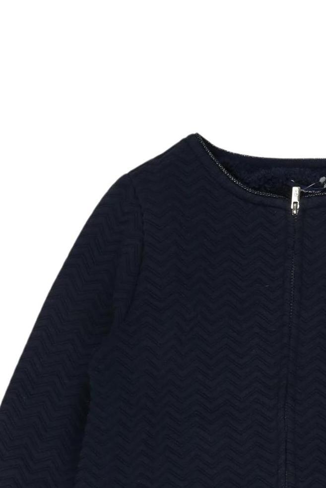 Thumbnail - Okaidi Mädchen Strickjacke, marineblau, Gr. 152