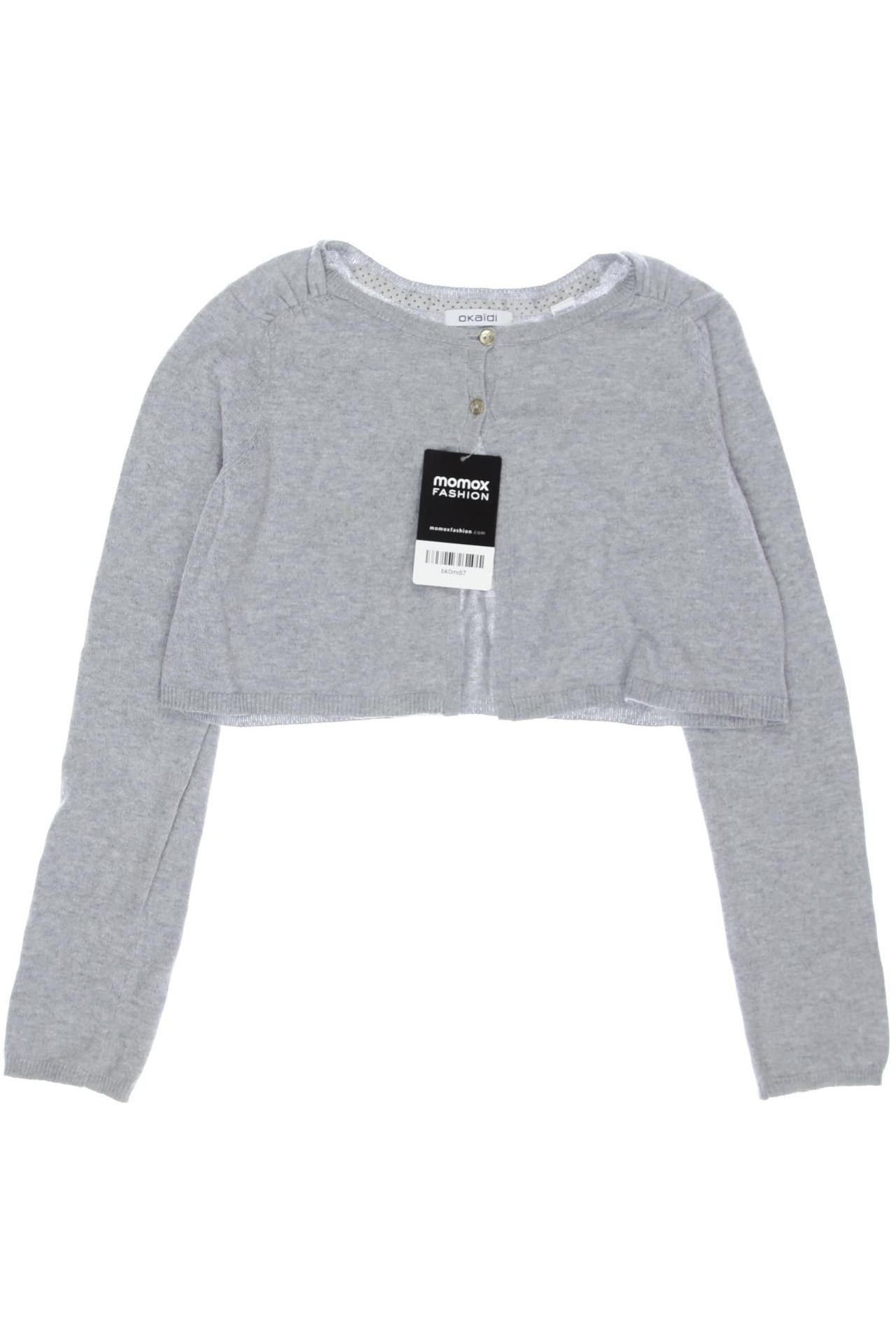 

Okaidi Mädchen Strickjacke, grau, Gr. 140