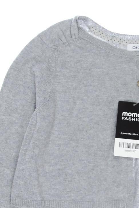 Thumbnail - Okaidi Mädchen Strickjacke, grau, Gr. 140