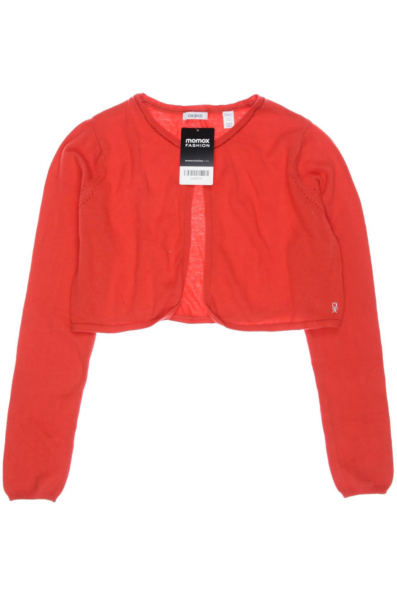 

Okaidi Damen Strickjacke, rot, Gr. 158