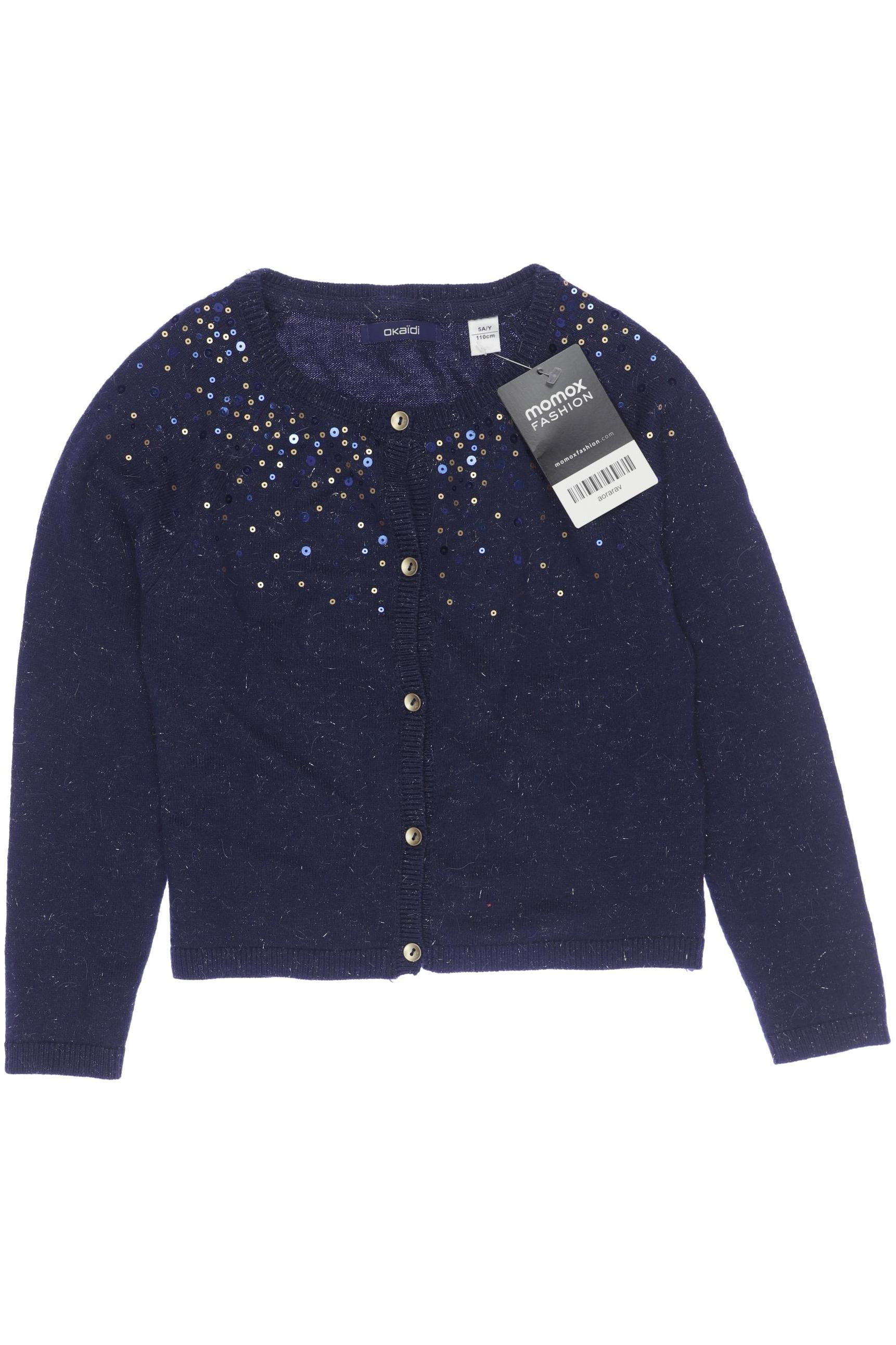 

Okaidi Damen Strickjacke, marineblau, Gr. 110