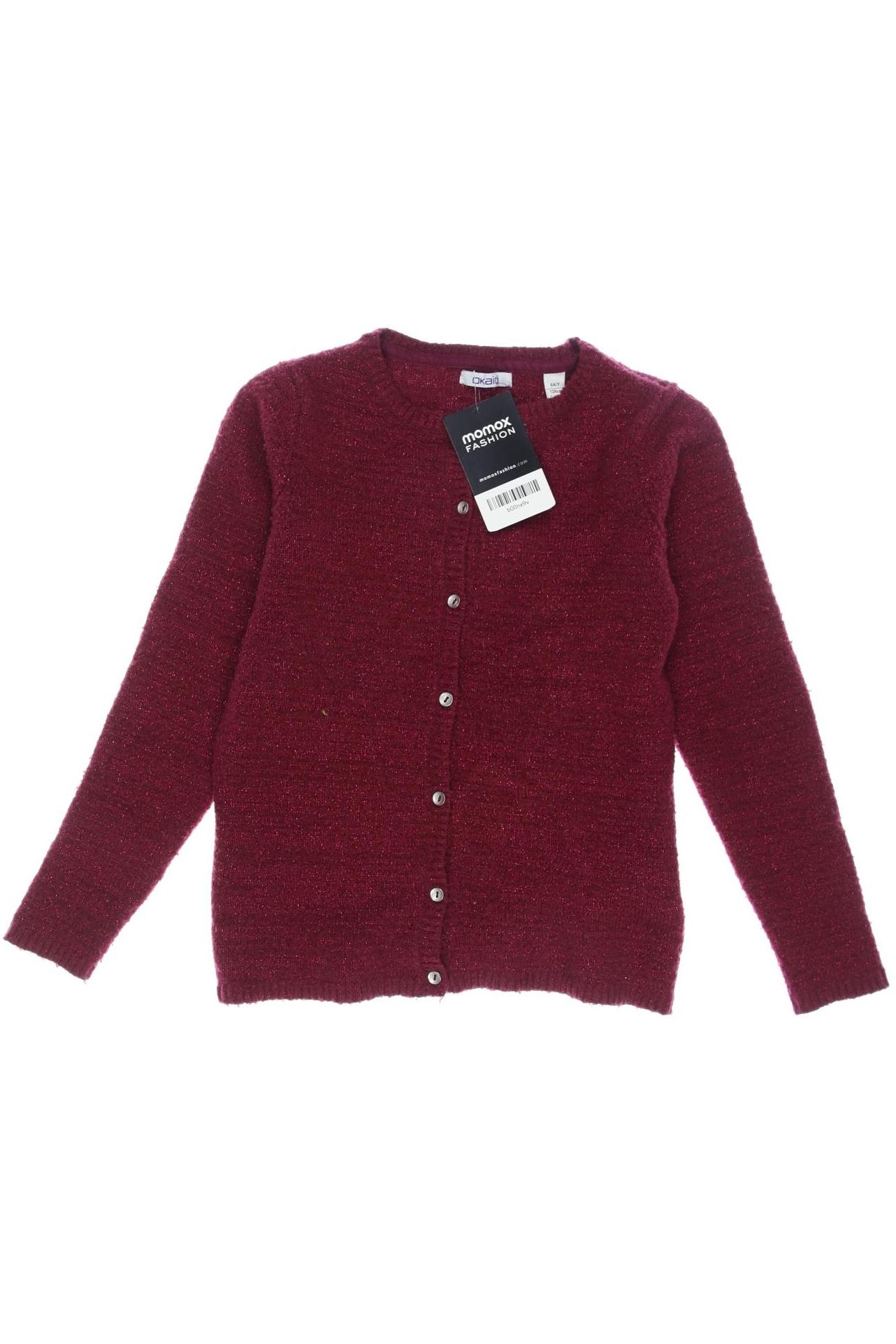 

Okaidi Damen Strickjacke, bordeaux, Gr. 128