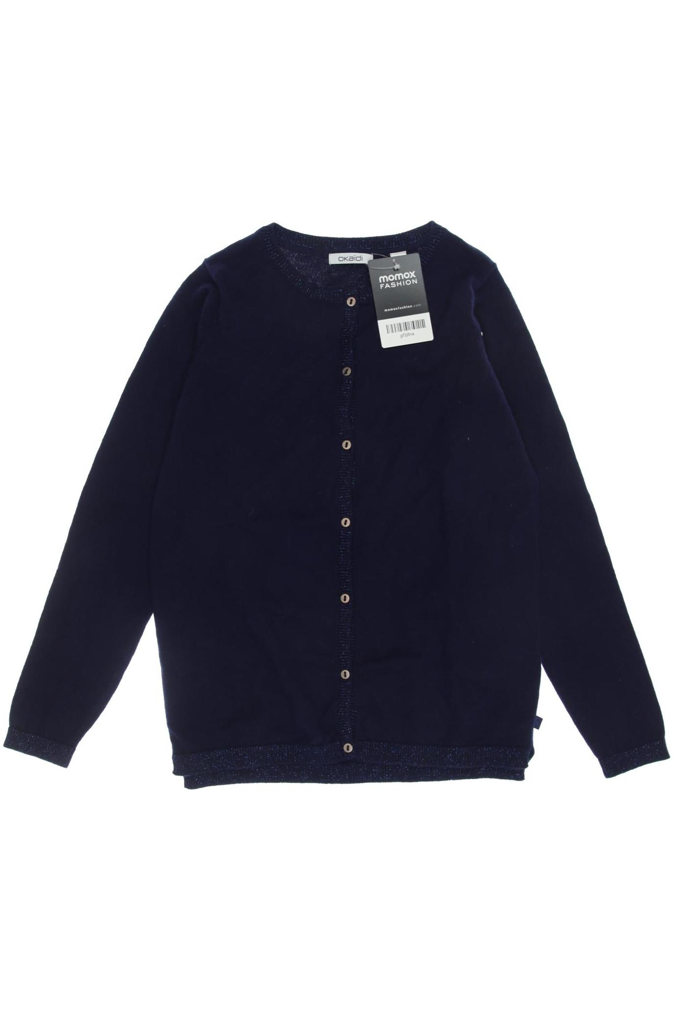 

Okaidi Damen Strickjacke, marineblau, Gr. 140