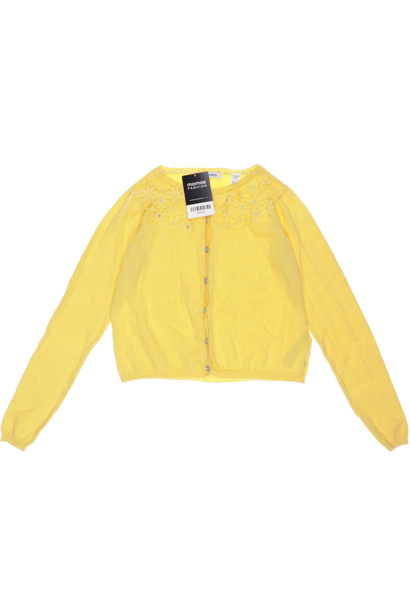 

Okaidi Damen Strickjacke, gelb, Gr. 140
