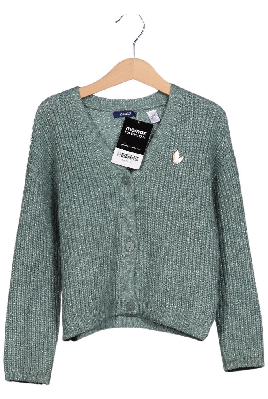 

Okaidi Damen Strickjacke, grün, Gr. 116