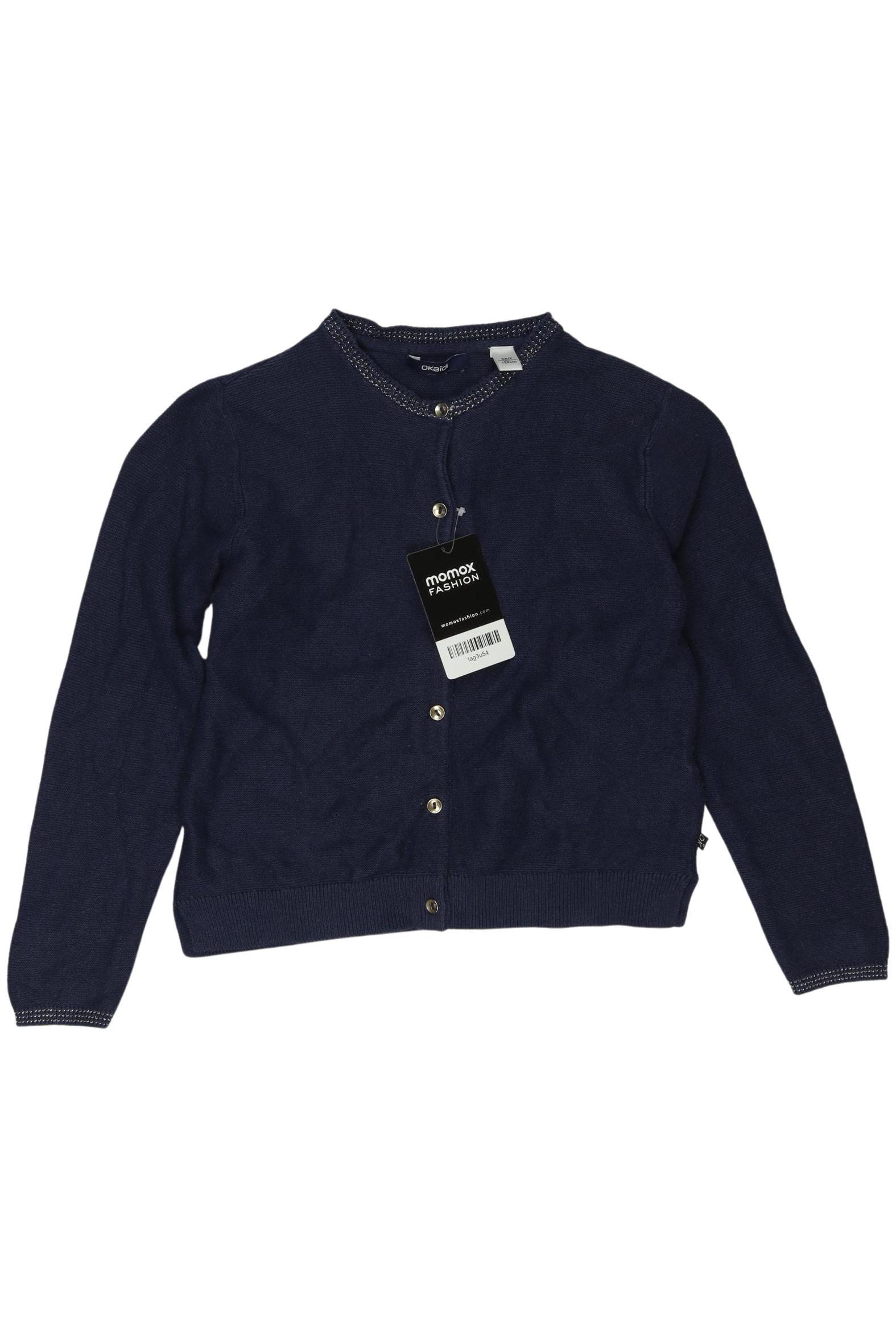 

Okaidi Mädchen Strickjacke, marineblau, Gr. 128