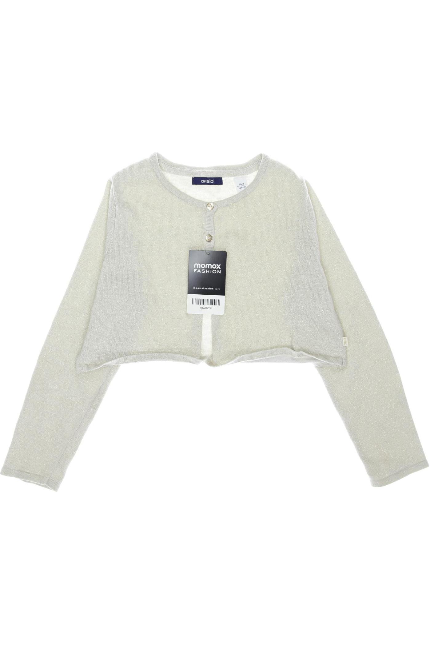 

Okaidi Damen Strickjacke, cremeweiß, Gr. 128