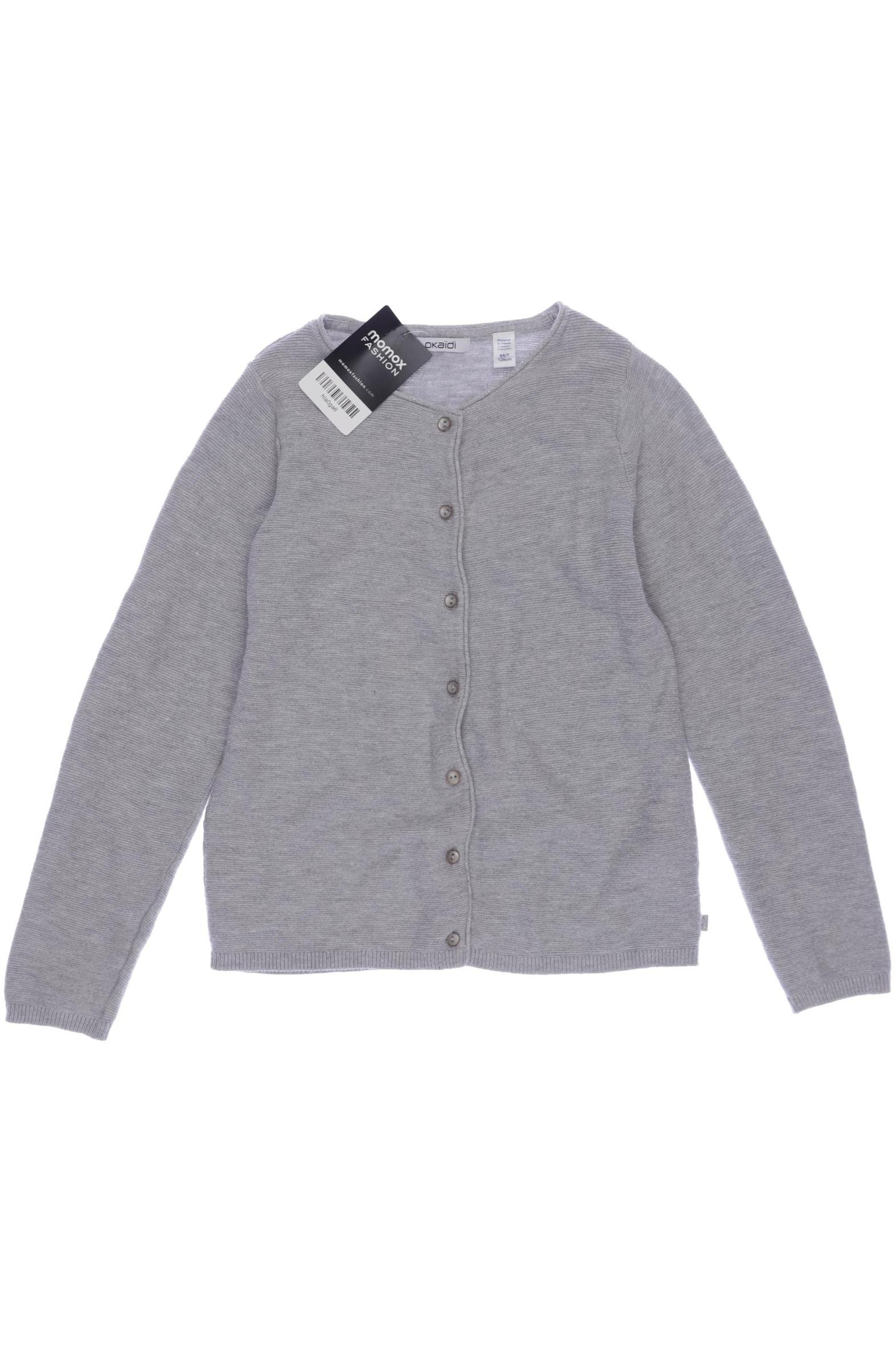 

Okaidi Damen Strickjacke, grau, Gr. 128