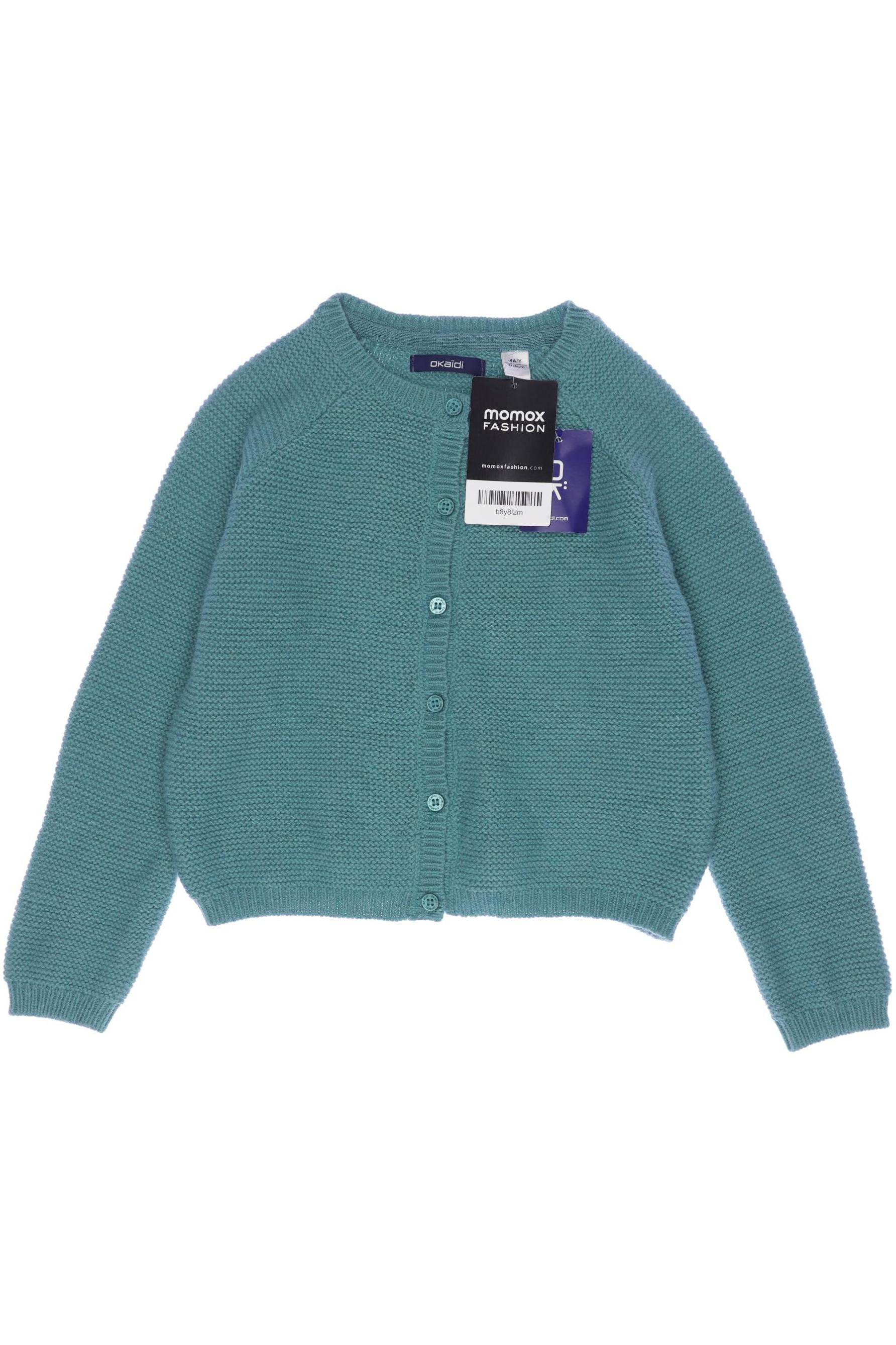 

Okaidi Damen Strickjacke, türkis, Gr. 104