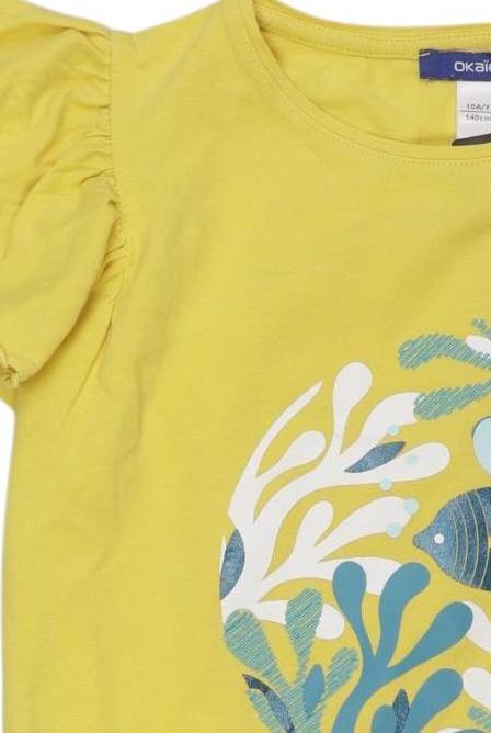 Thumbnail - Okaidi Mädchen T-Shirt, gelb, Gr. 140