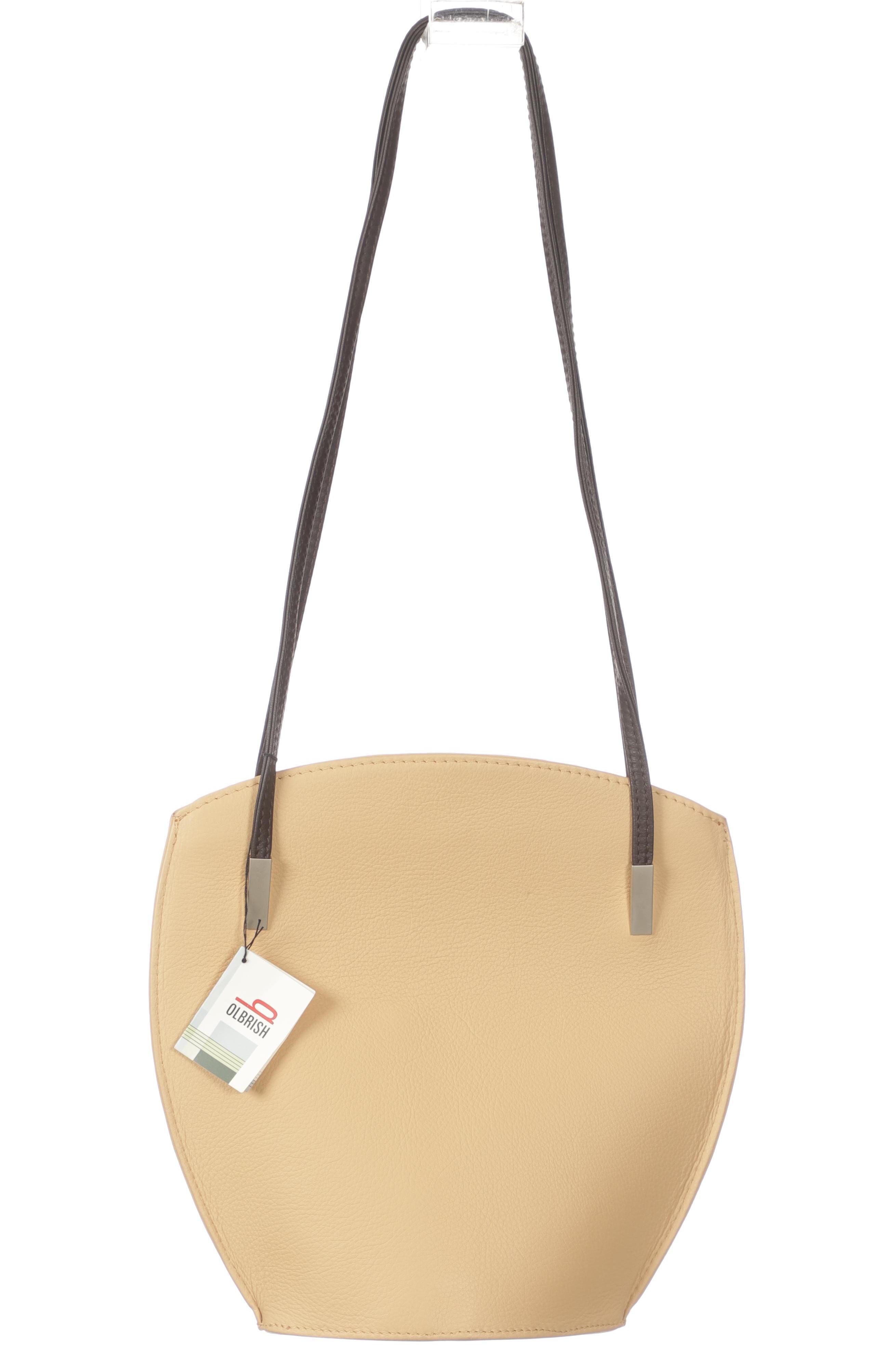 

Olbrish Damen Handtasche, beige, Gr.