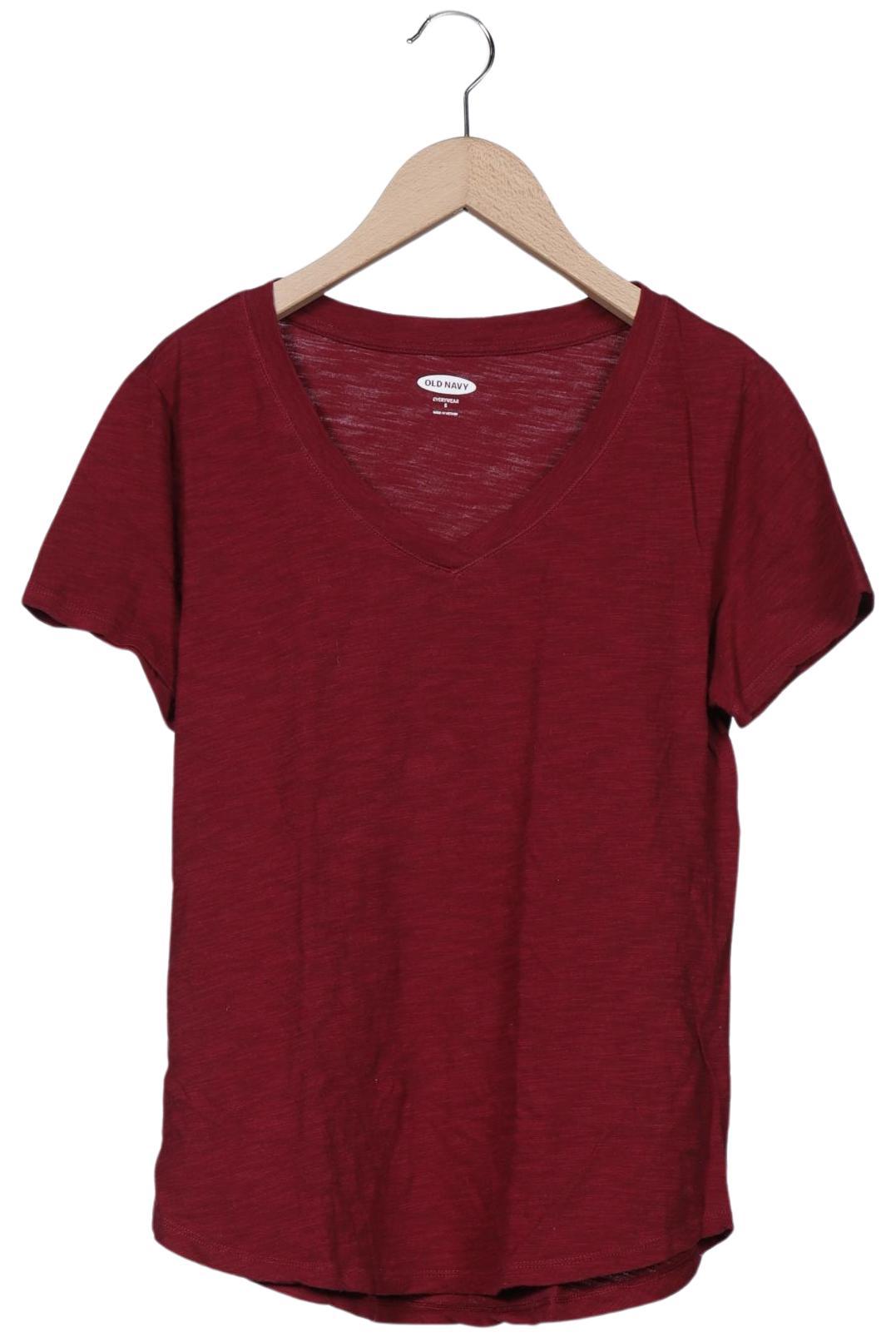 

Old Navy Damen T-Shirt, bordeaux, Gr. 36