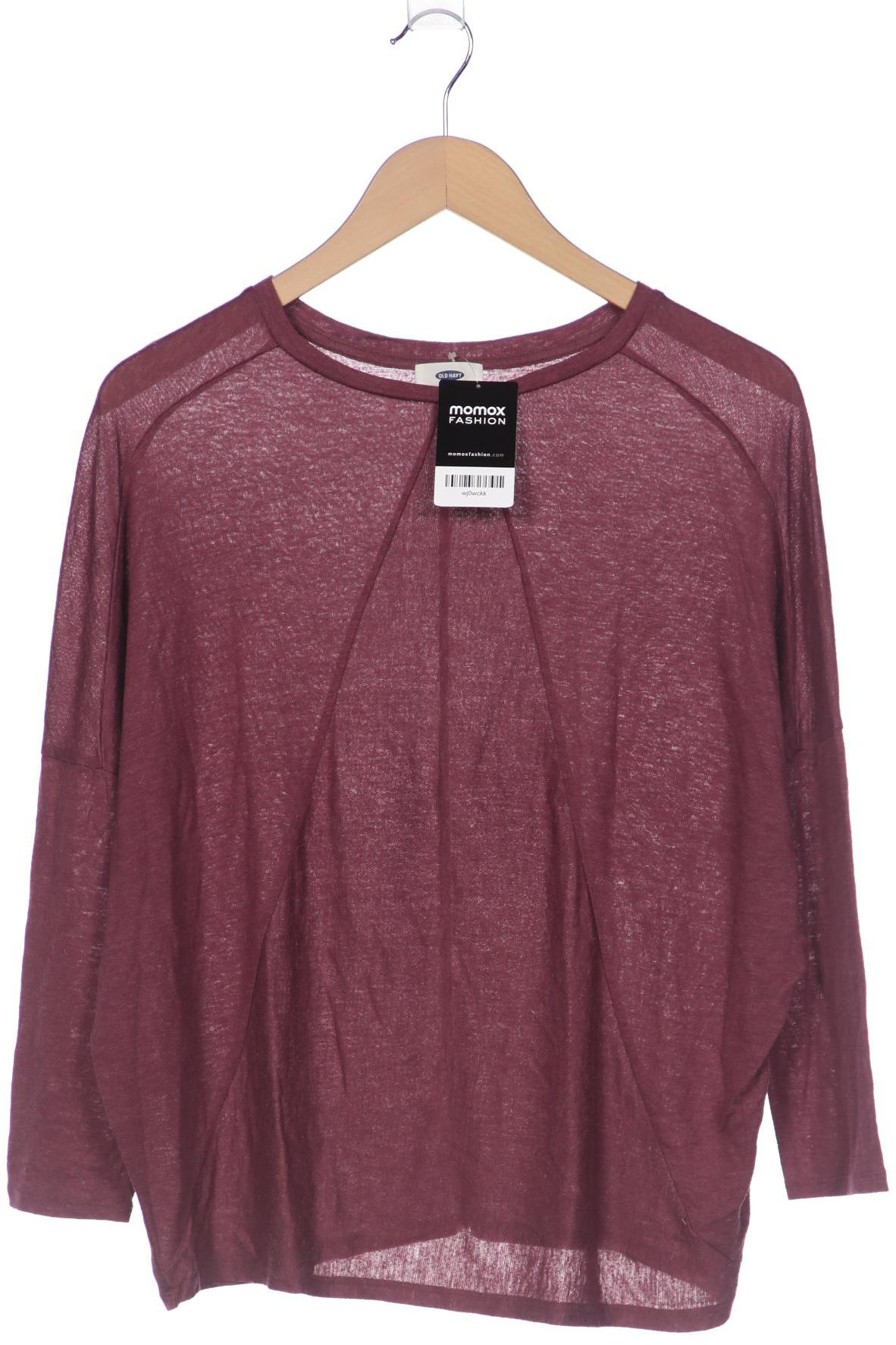 

Old Navy Damen Langarmshirt, bordeaux, Gr. 38